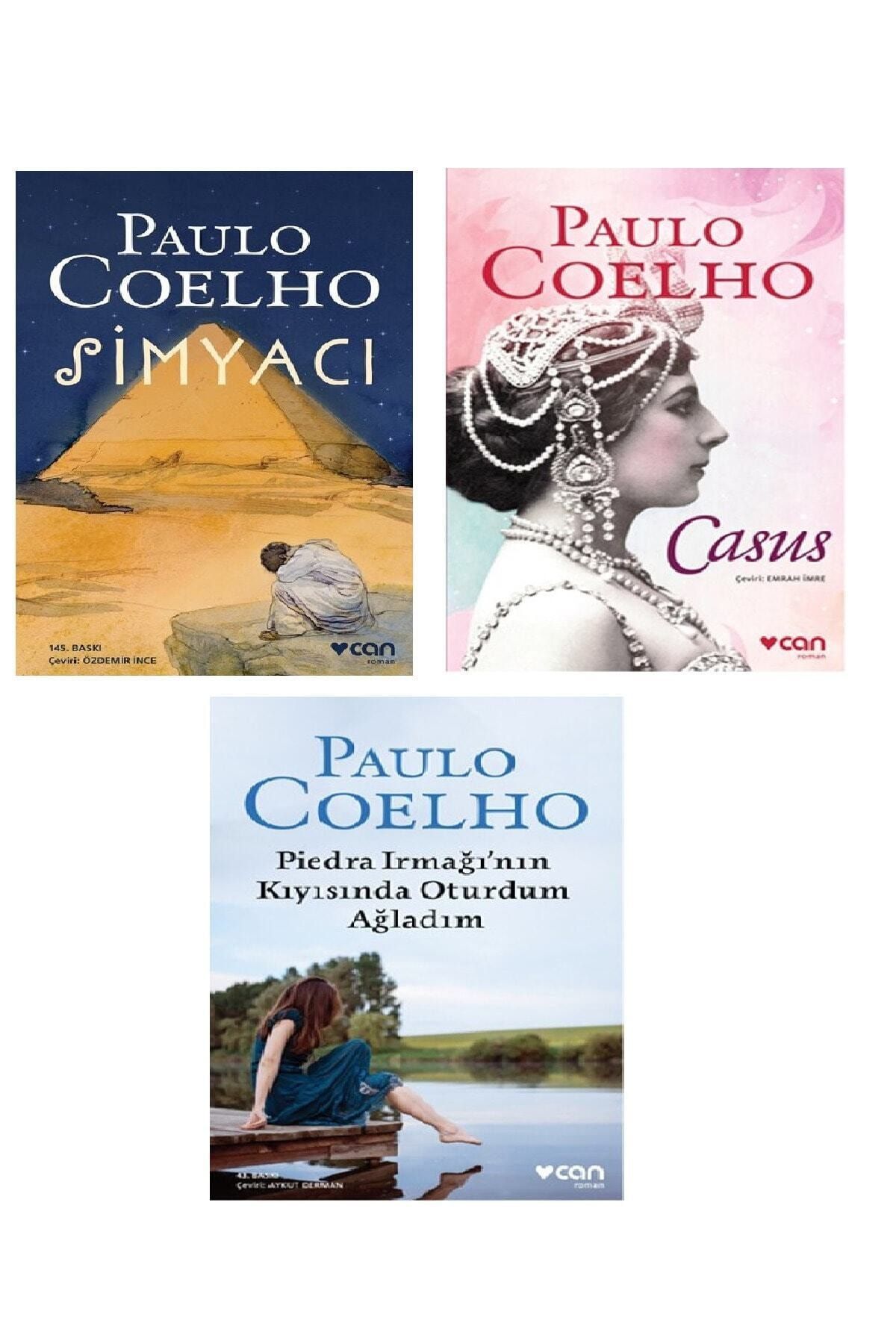 Can Yayınları Simyacı & Casus & Piedra Irmağı'nın Kıyısında Oturdum Ağladım-paulo Coelho