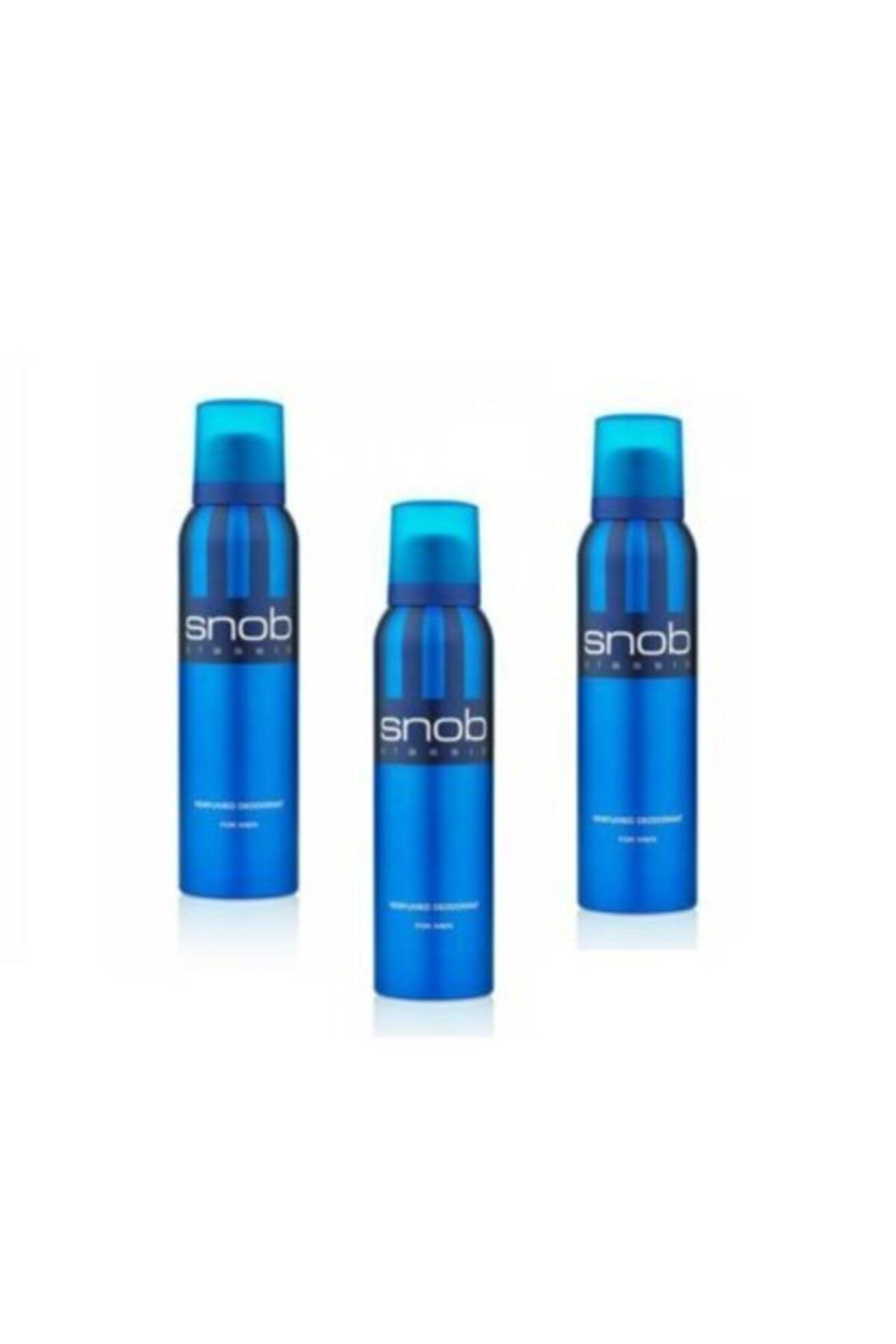Snob Deodorant Classic For Men 150 Ml X3