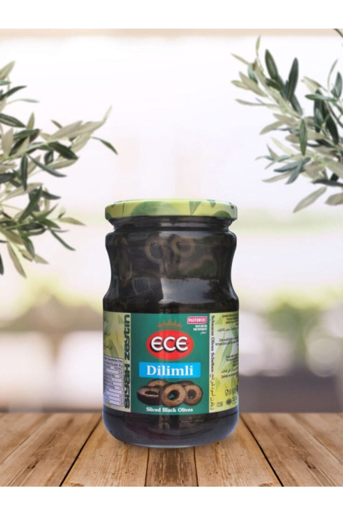 Ece Dilimli Siyah Zeytin 720 Cc