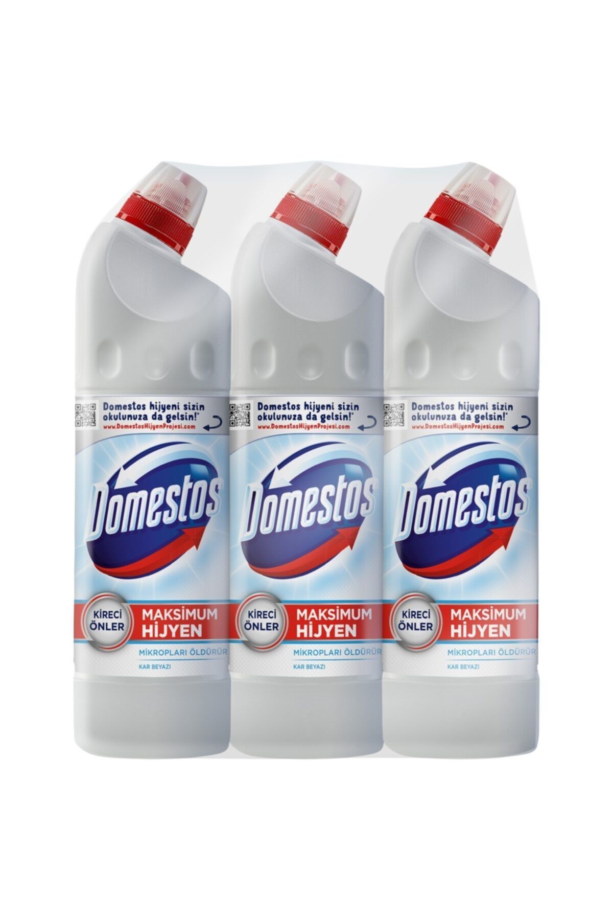 Domestos Ultra Yoğun Kar Beyazı 3'lü Paket 810gr