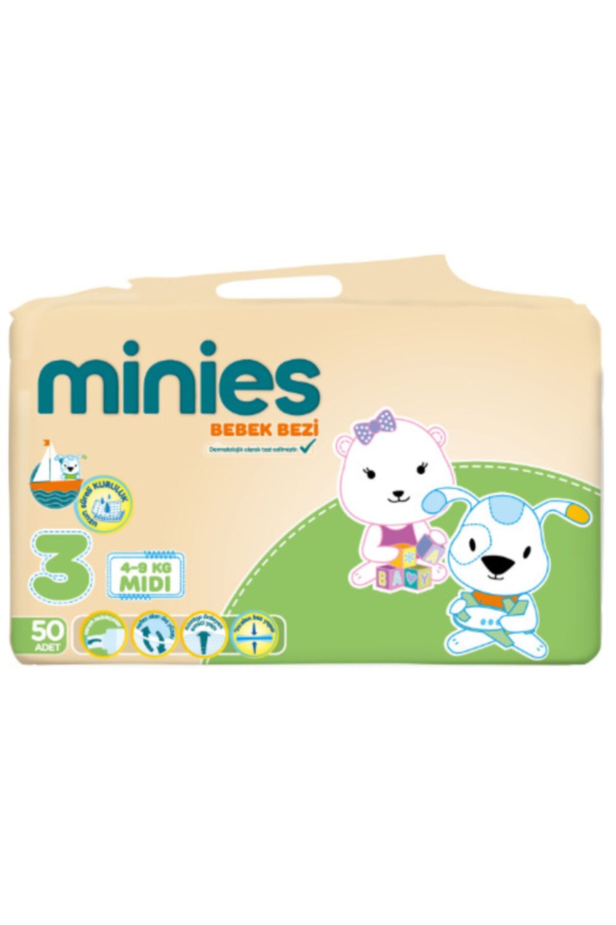 Minies Bebek Bezi Midi