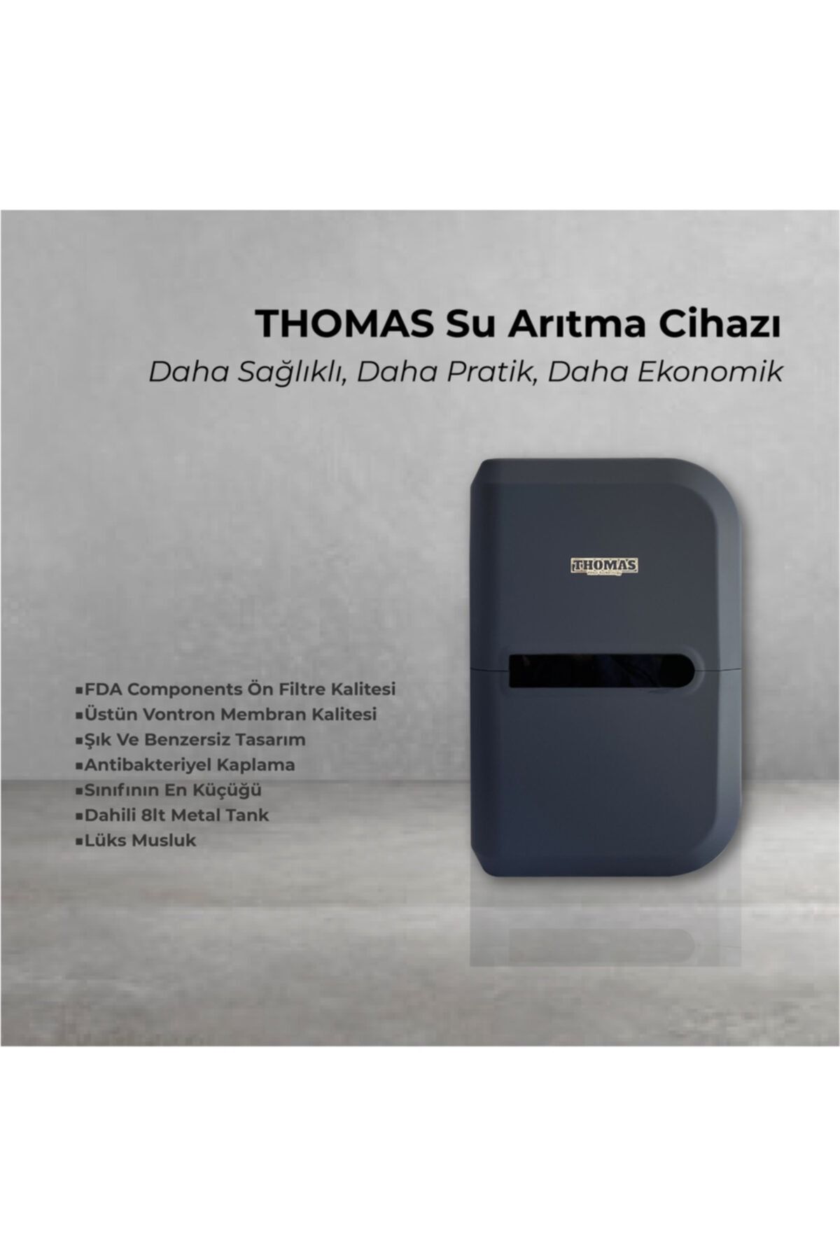 THOMAS Su Arıtma Cihazı (siyah)