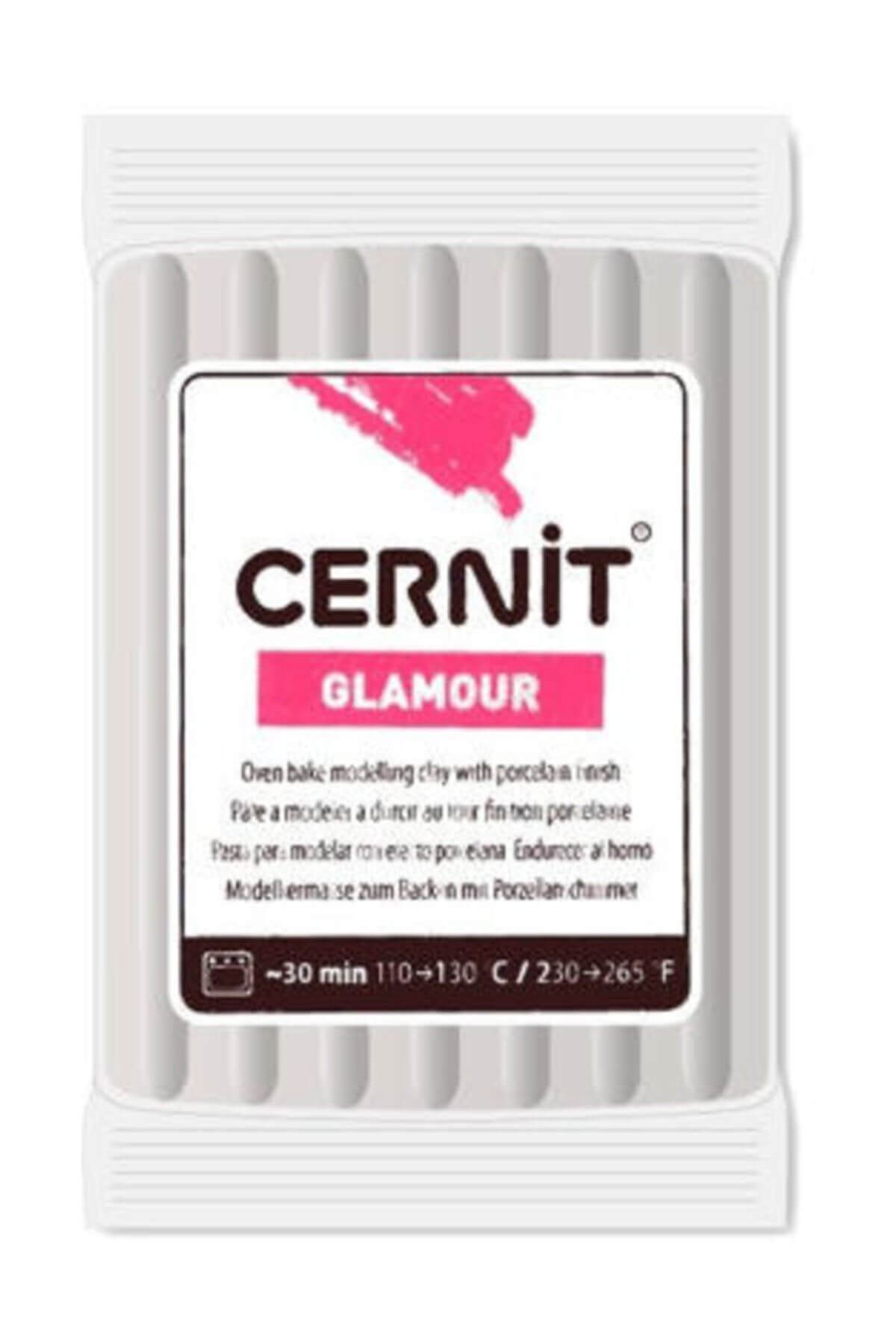 Cernit Glamour (Metalik) Polimer Kil 080 Silver