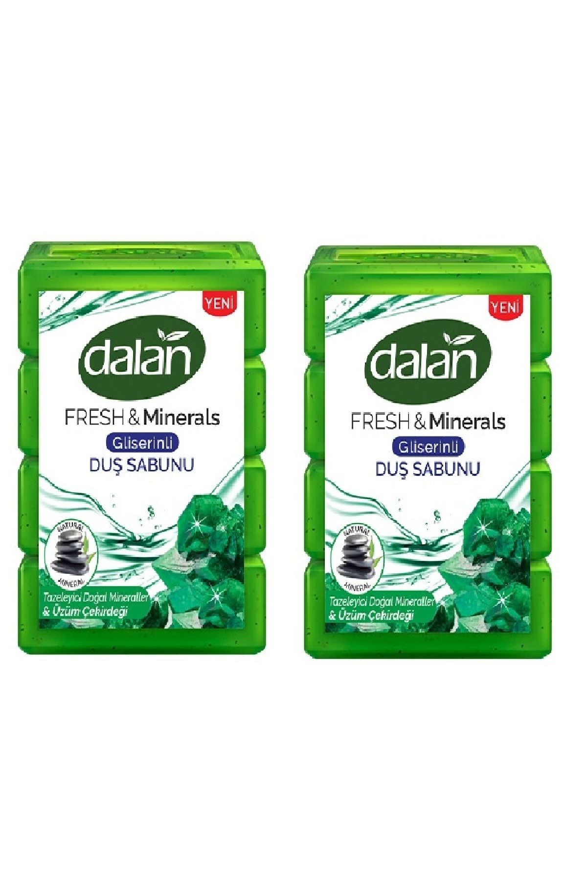 Dalan Fresh & Minerals Doğal Mineraller Duş Sabunu 600 Gr * 2 Paket