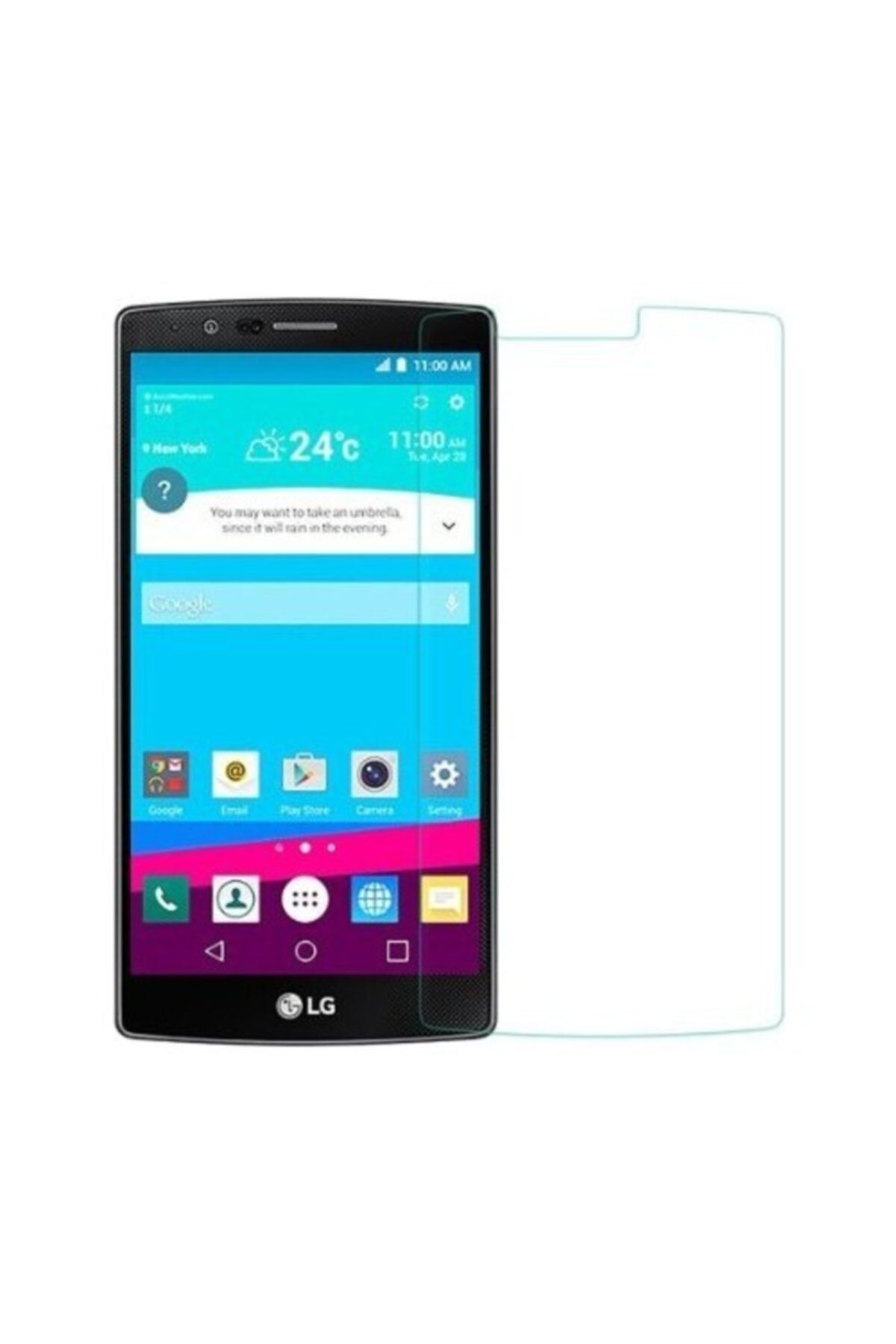 LG G4 Uyumlu Ekran Koruyucu Screen Protector A+ Kalite Hd Esnek Nano Cam Filmi