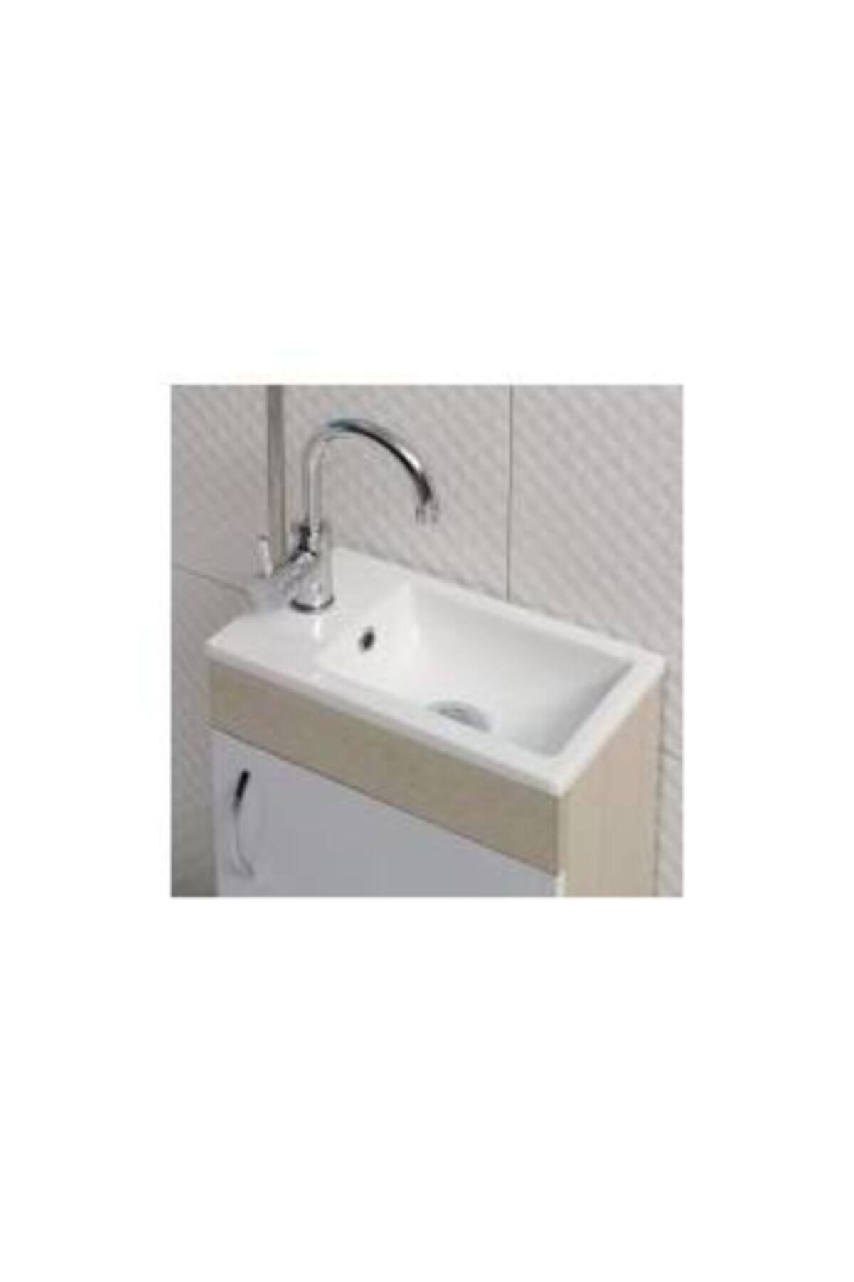 TURKUAZ Seramik Mini Lavabo 24x42cm