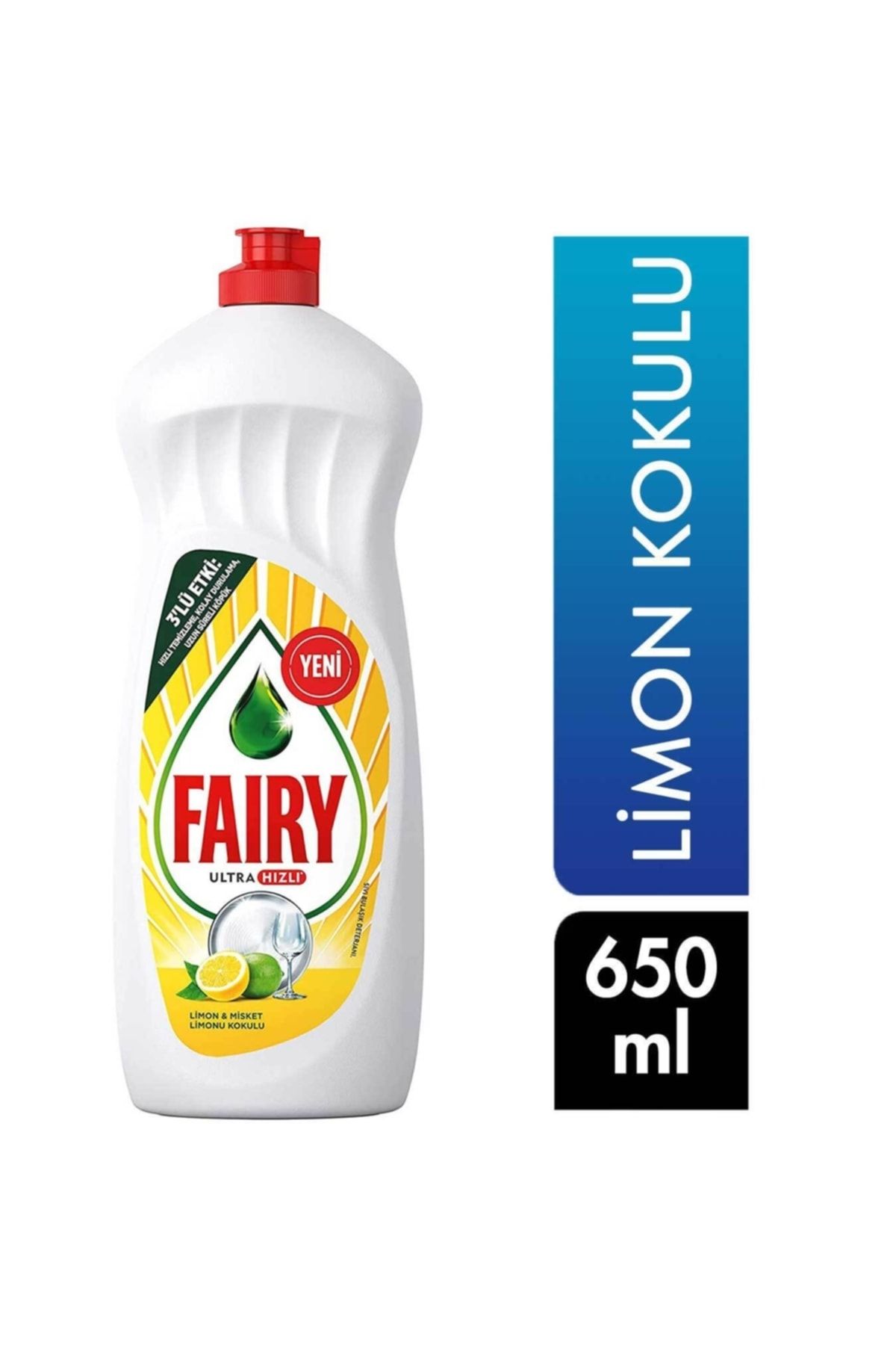 ENVANTERİNİZ Fairy Sıvı Bulaşık Deterjanı 650 Ml Limon