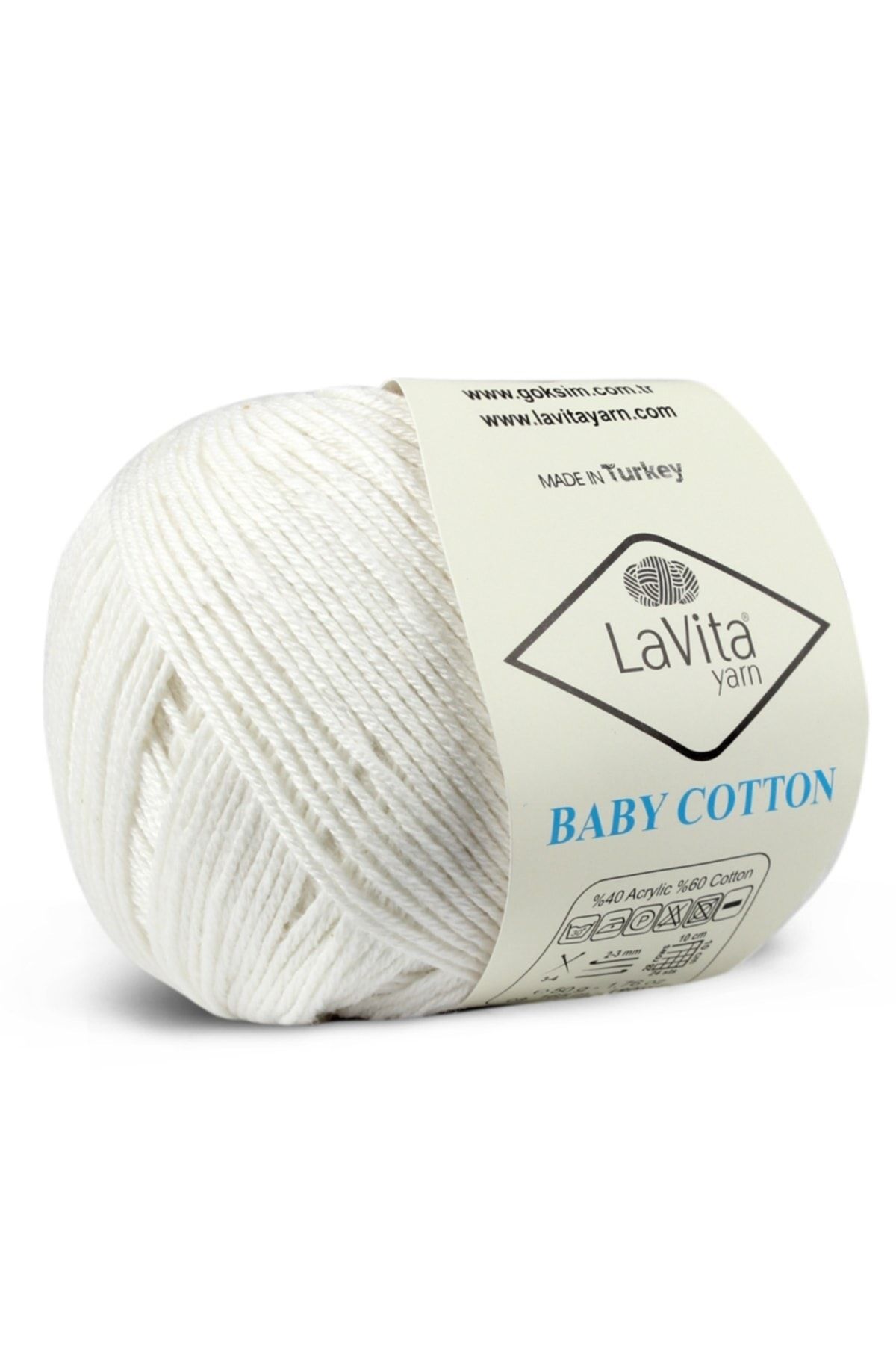 LaVita Yarn Lavita Baby Cotton Amigurumi Punch Örgü Ipi 50gr | 1002 |