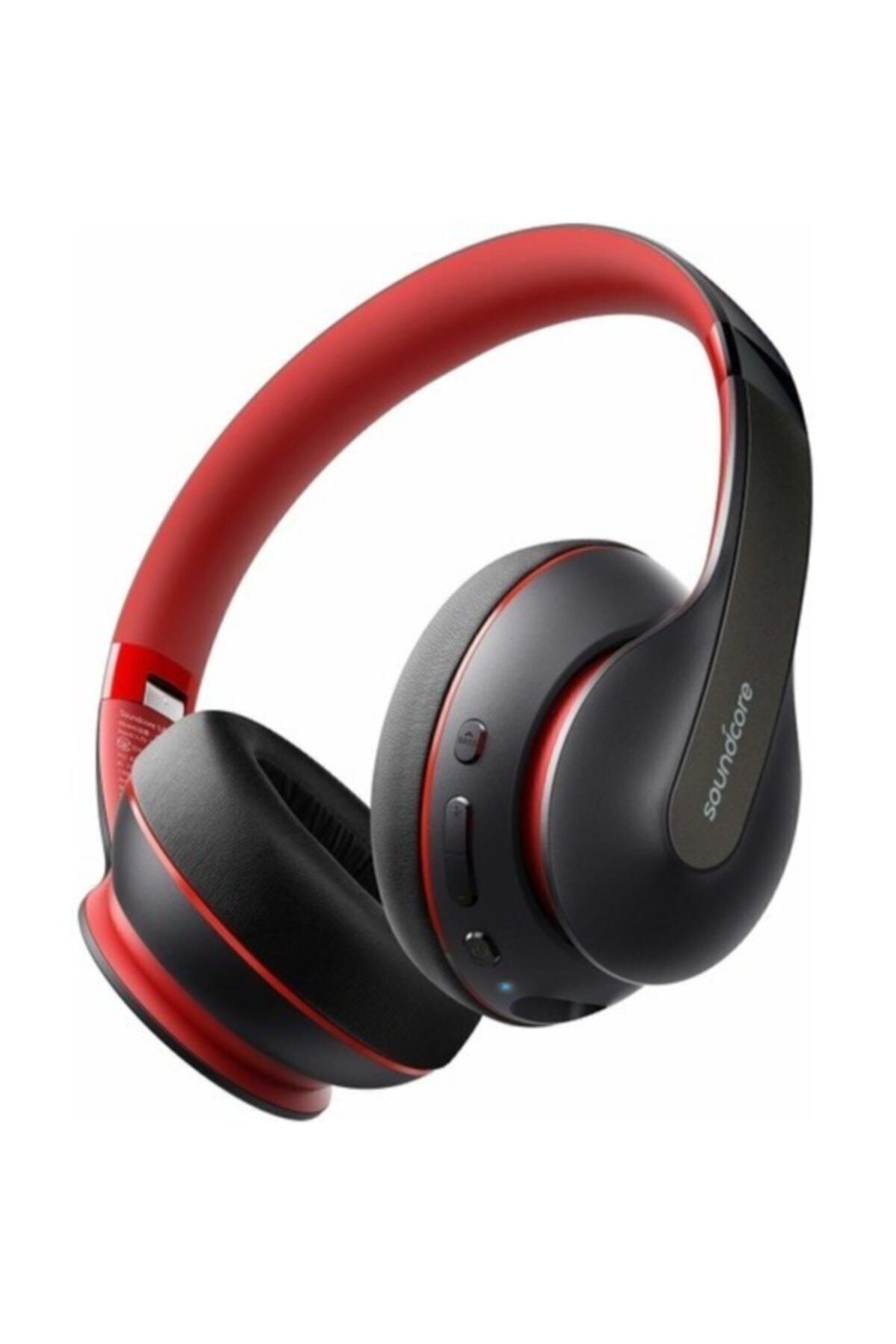 Anker Soundcore Life Q10 Kablosuz Bluetooth Kulaklık Siyah Kırmızı
