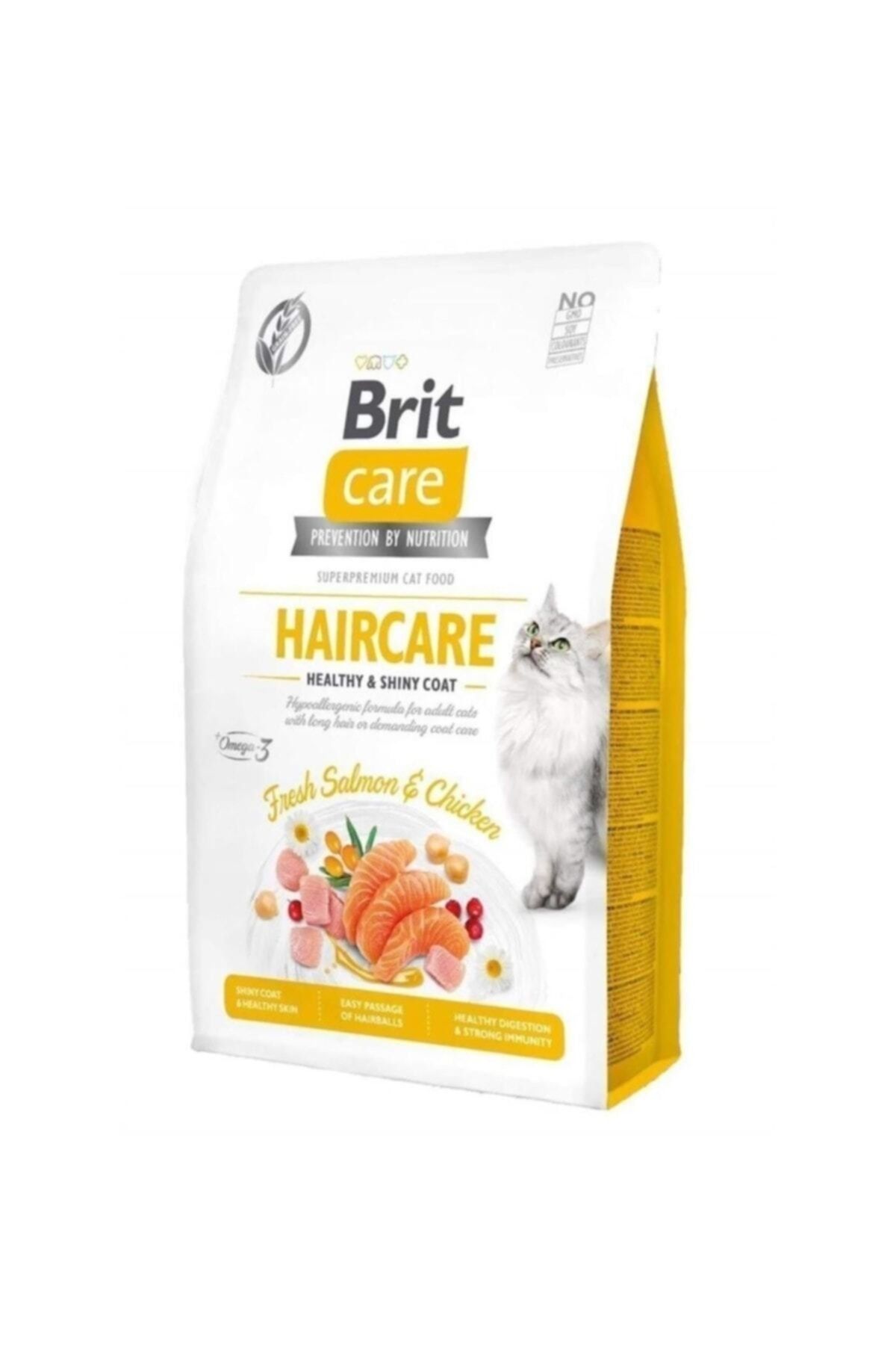 Brit Care Care Haircare Healthy Fresh Solmon Chicken Shiny Coat 2 Kg