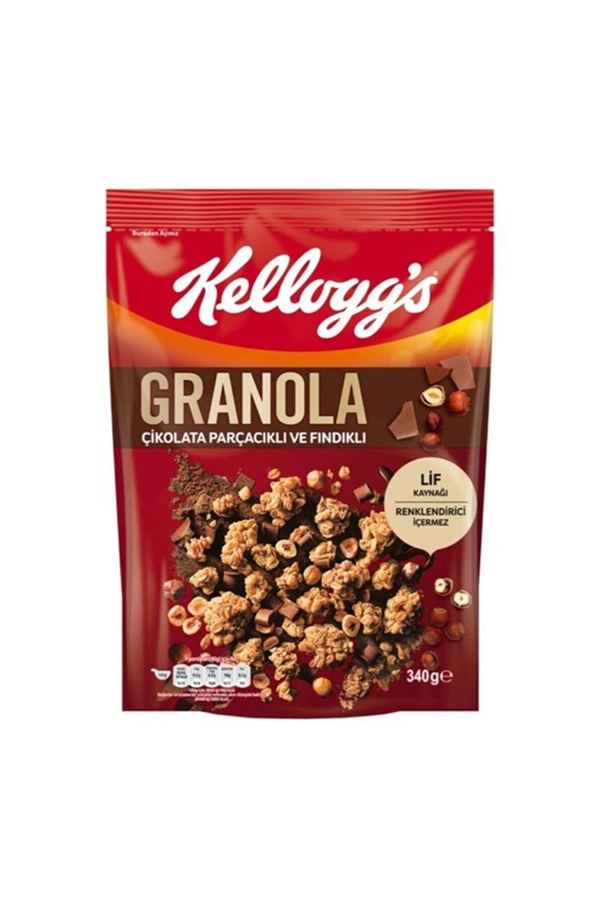 Kellogg's Granola Çikolata 340gr