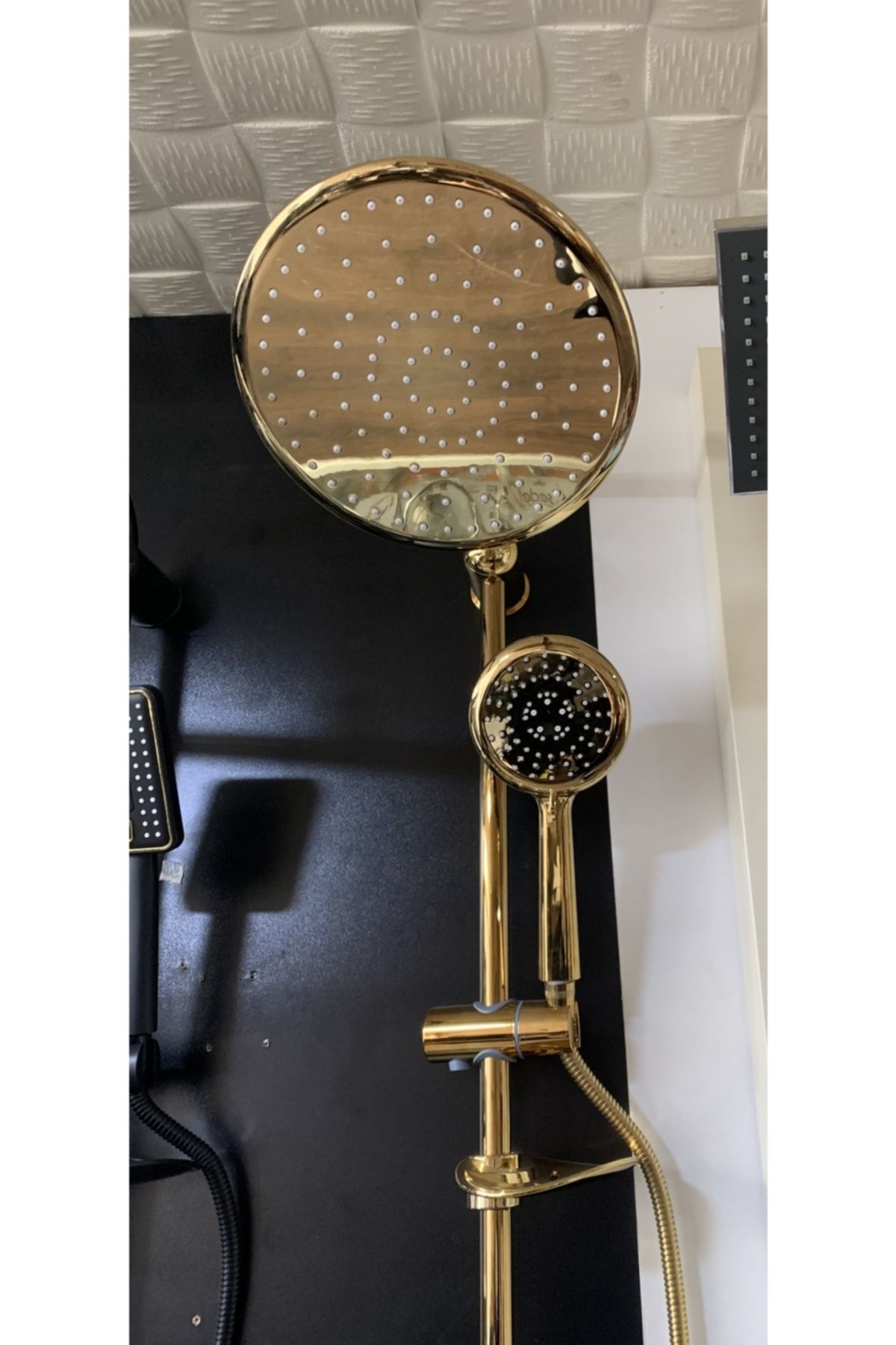 Sedef Gold Duş Robotu Yağmurlama Duş Seti