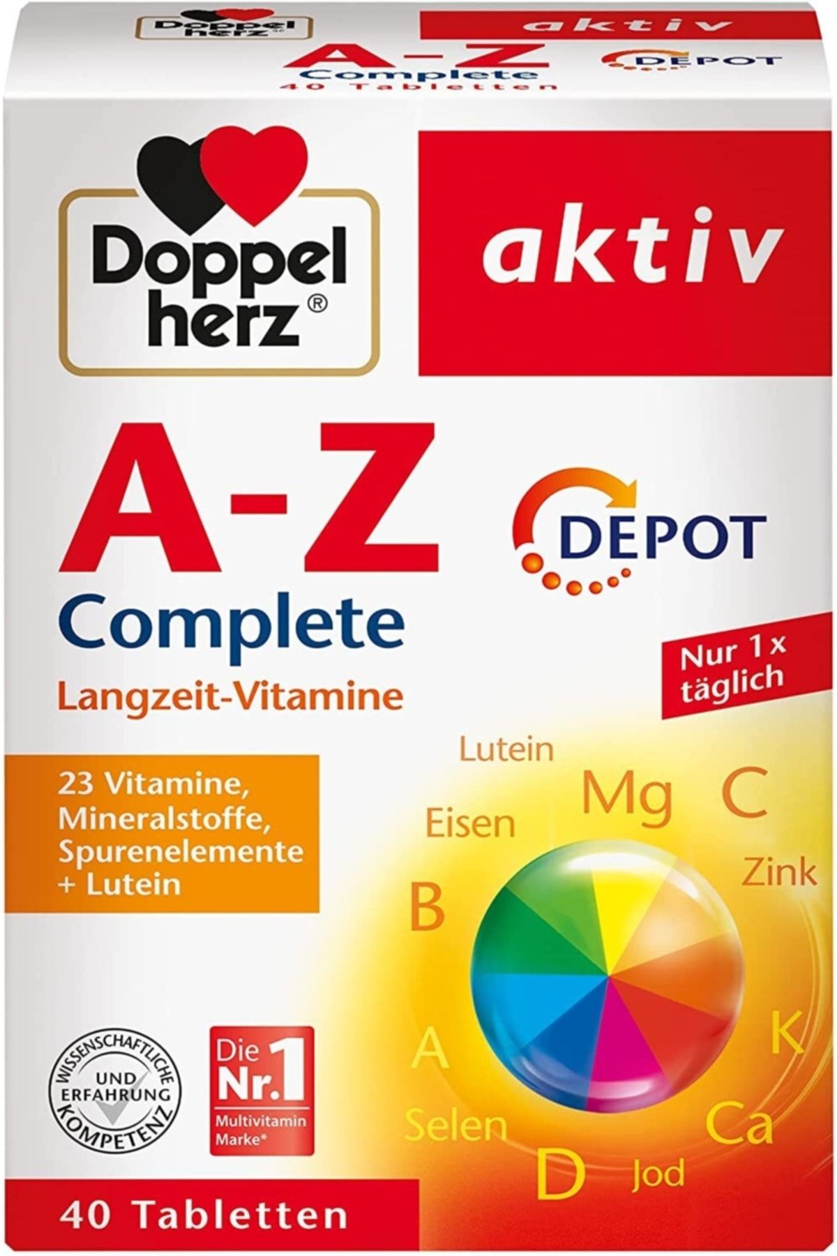 Doppelherz Doppel Herz A-z Complete Vitamin 40 Tablet