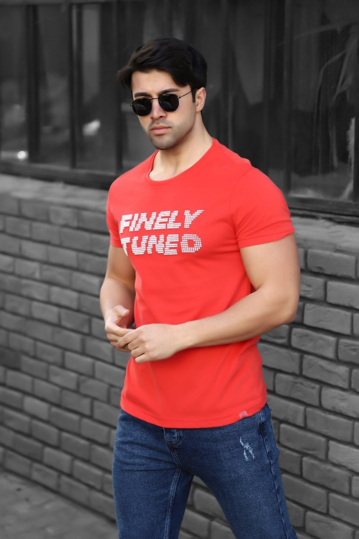 Weyeze Finely Pıtırcık Baskı T-shirt Ac-y38343lns