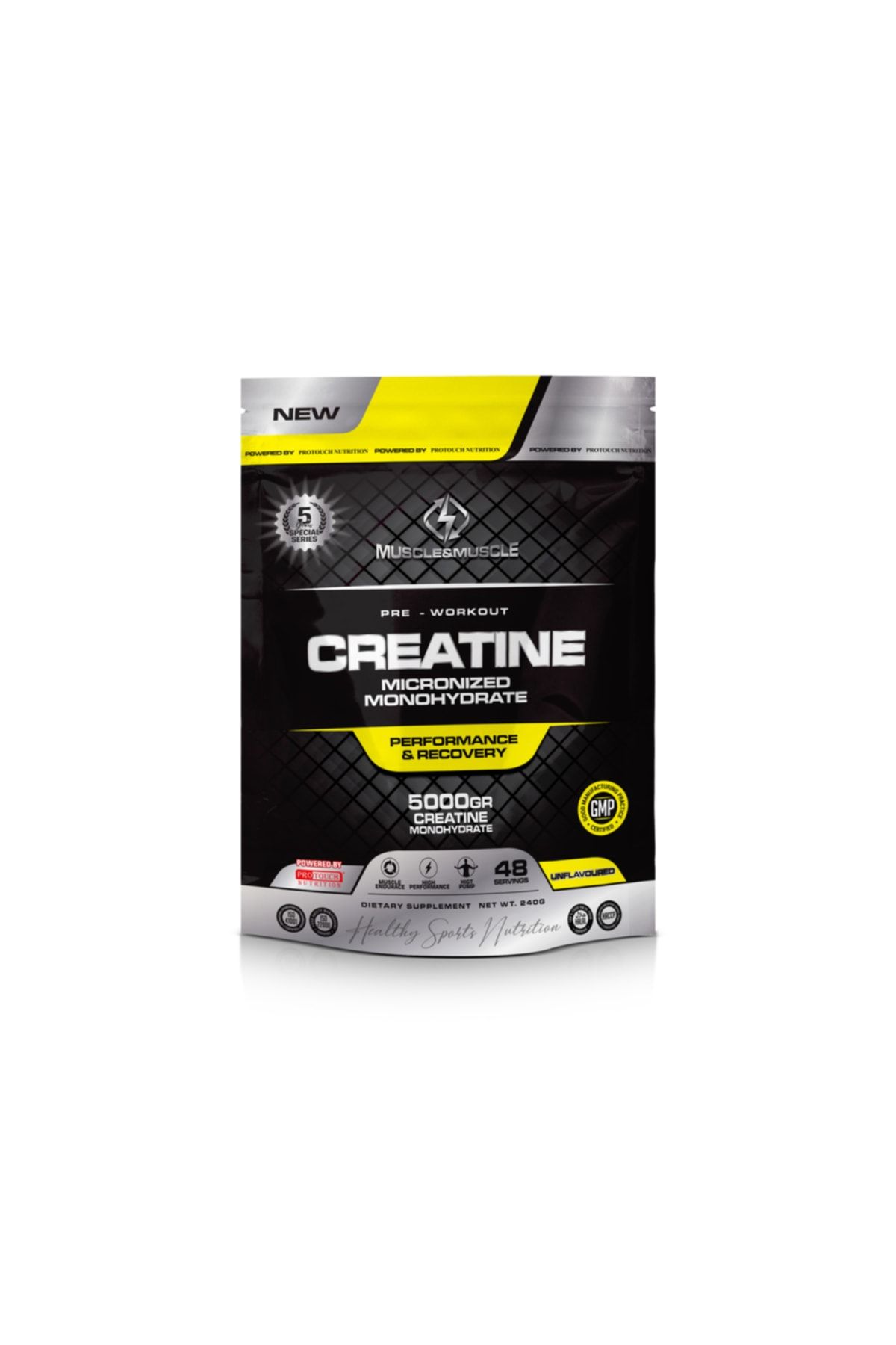 muscle&muscle Micronised Creatine Monohydrate 240 gr