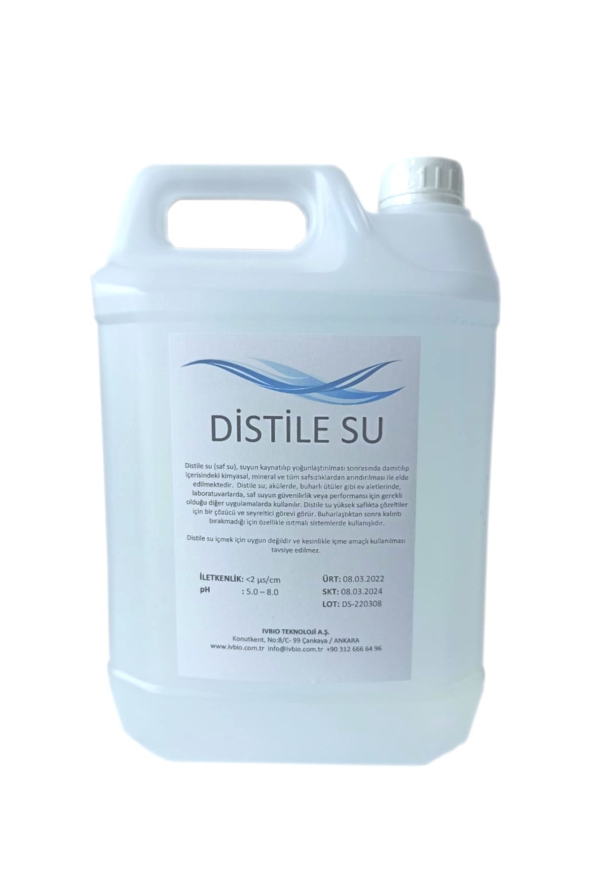 IVBIO TECHNOLOGY Distile Su Saf Su