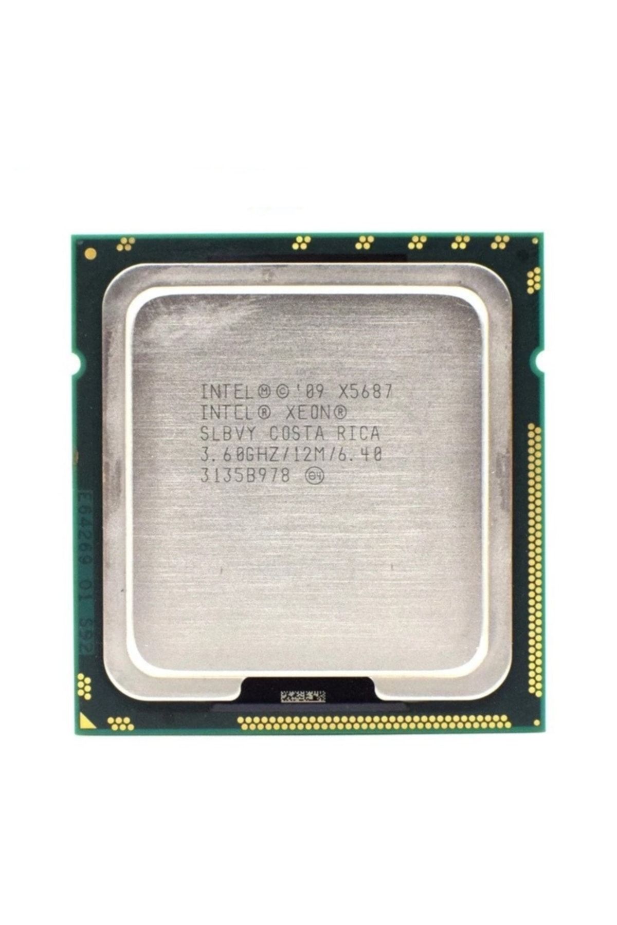 Intel Xeon X5687 Işlemci 3.86 Ghz 12 Mb Cache Lga 1366 Soket Işlemci