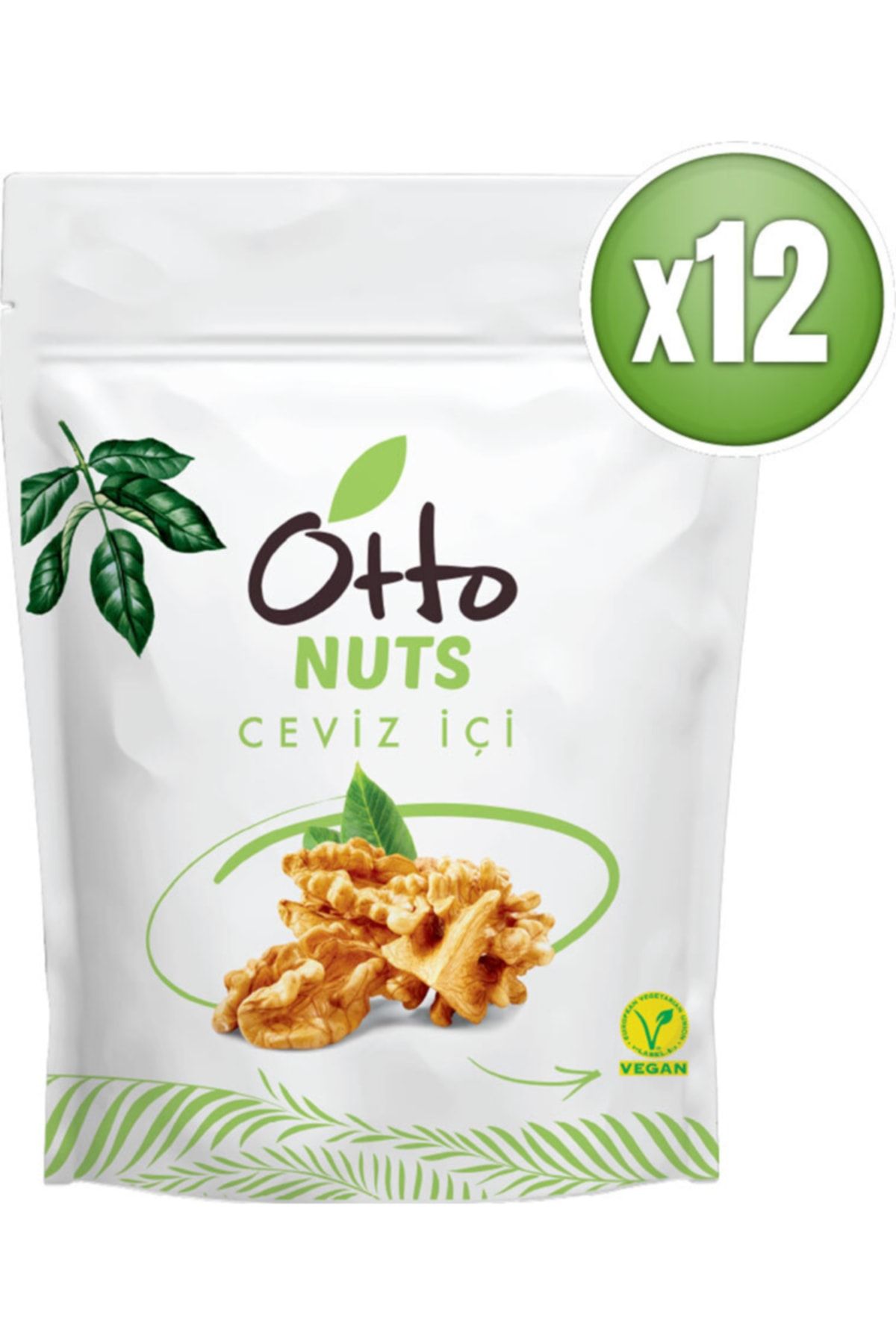 Otto Nuts Vegan Ceviz Içi 12 X 100 G