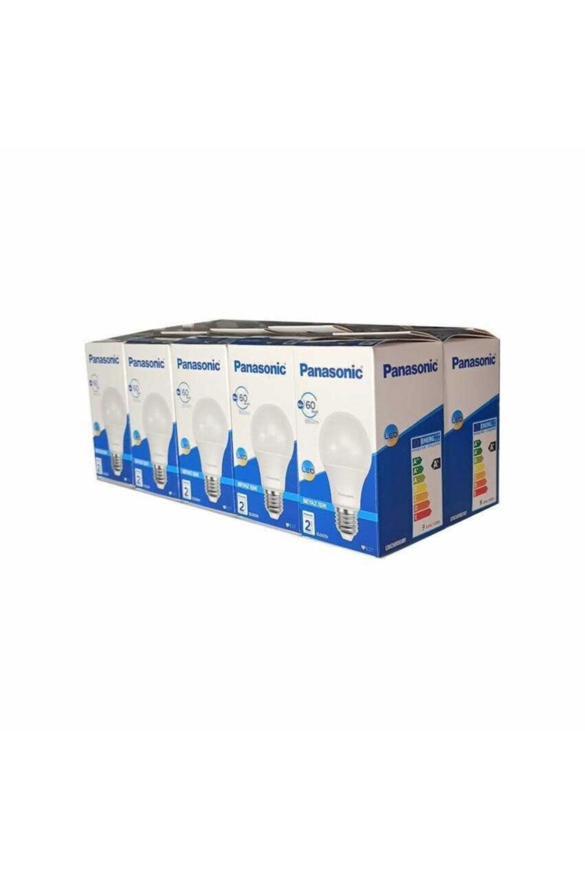 Panasonic 8.5 W - 60 W 10'adet Led Ampul E-27 Duy Beyaz Işık