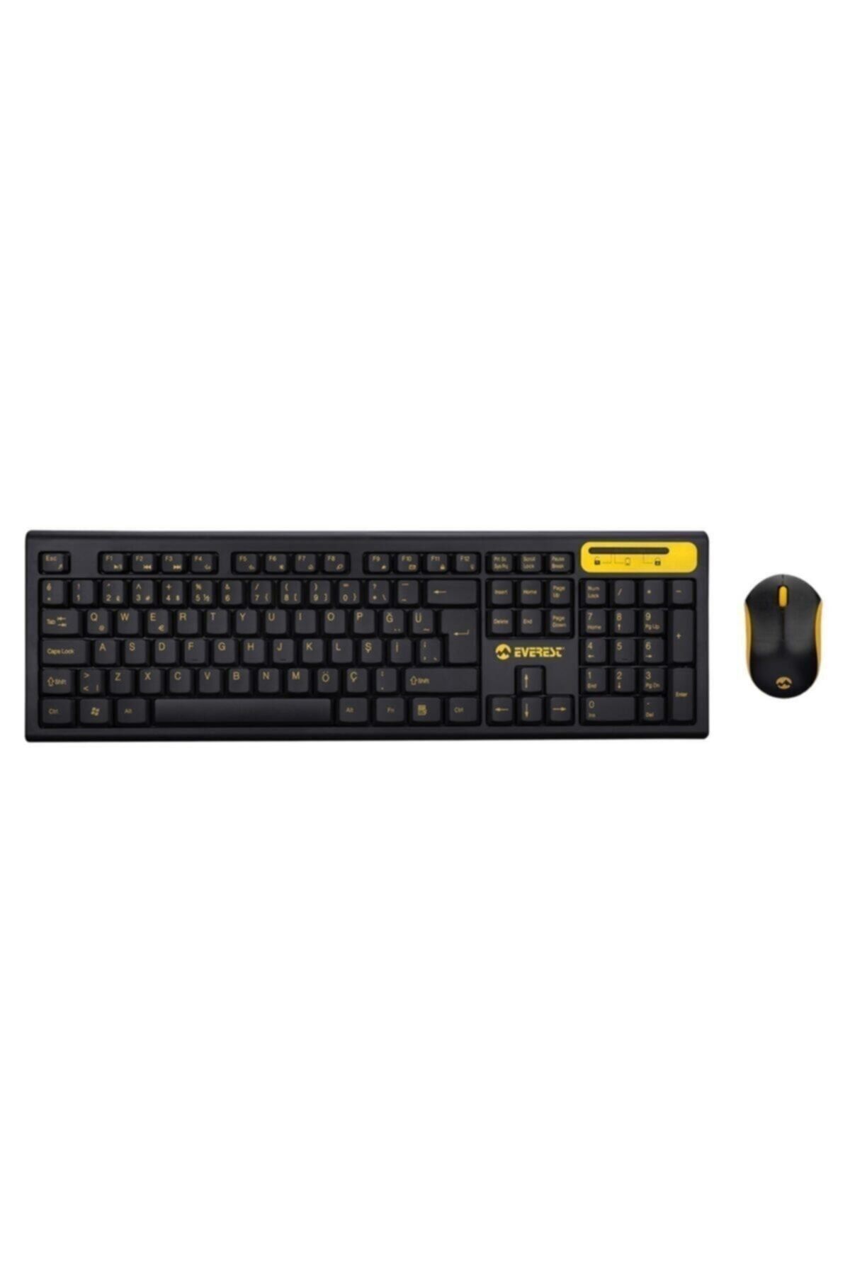 Everest Km-5535 Usb Multi Media Kablosuz Q Standart Klavye + Mouse Set