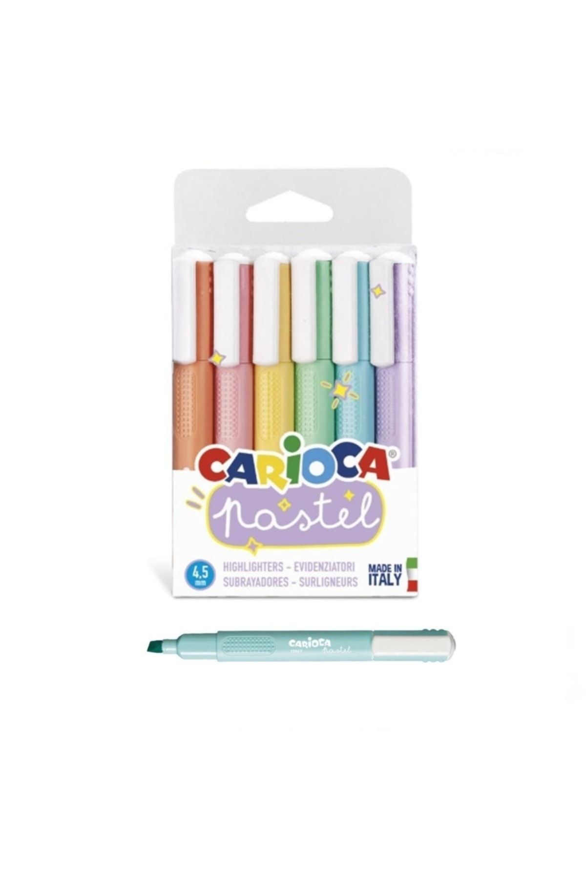 Genel Markalar Pastel Marker 6'lı Keçeli Renkli Su Bazlı Çocuk Resim Boya Seti