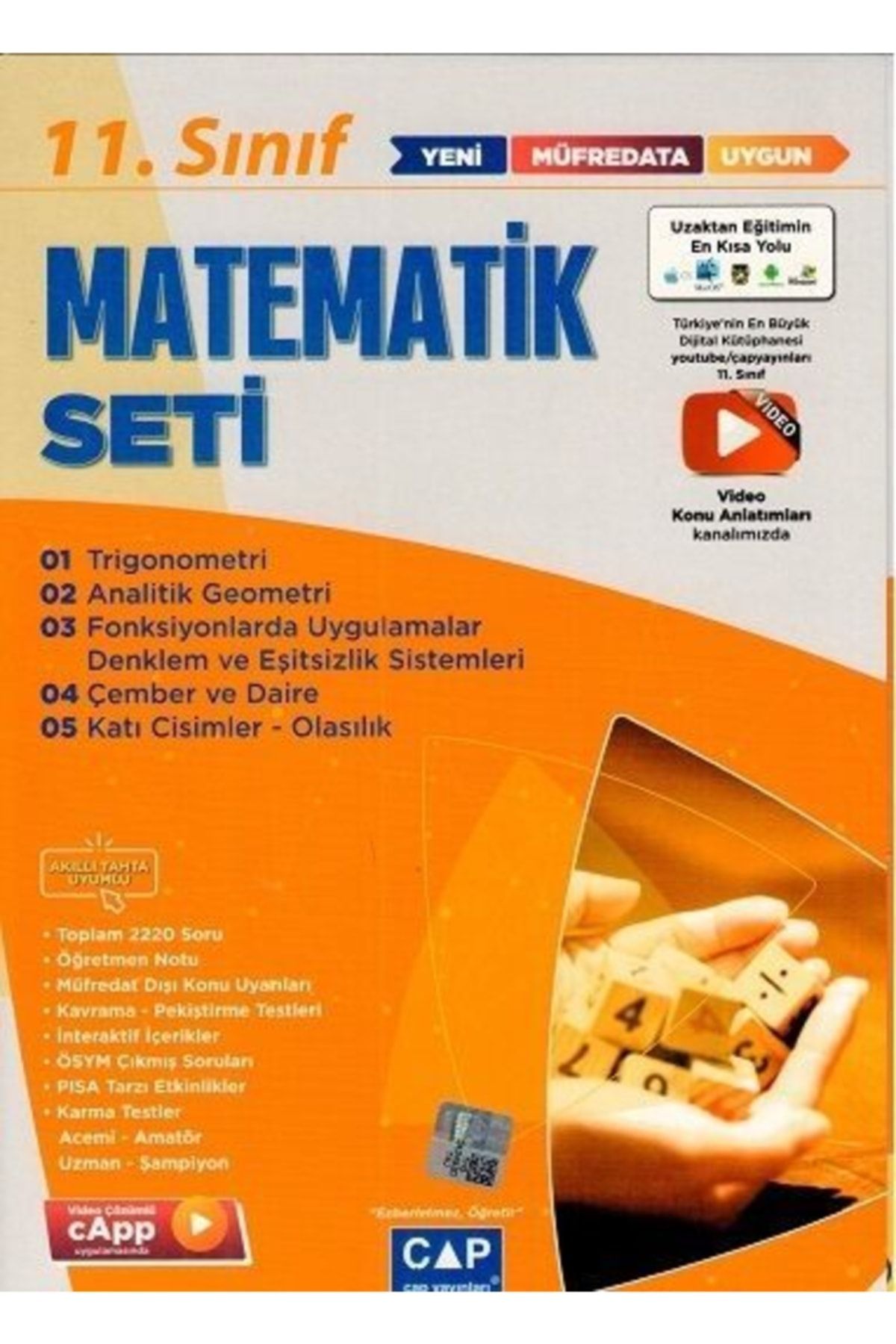 Çap Yayınları 11. Sınıf Matematik Anadolu Seti