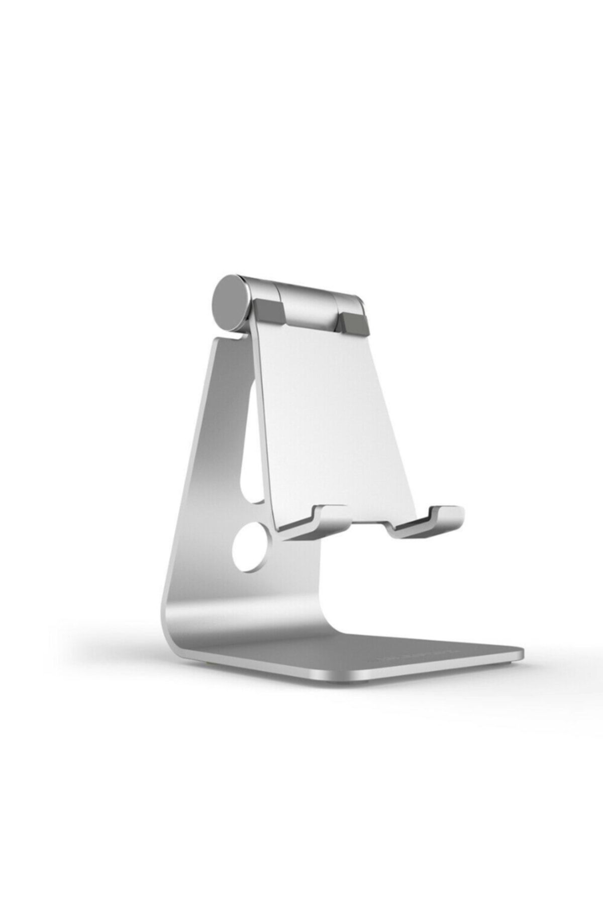 Techmaster Metal Telefon Tablet Stand Masaüstü Ayarlanabilir Dock Standı Gri
