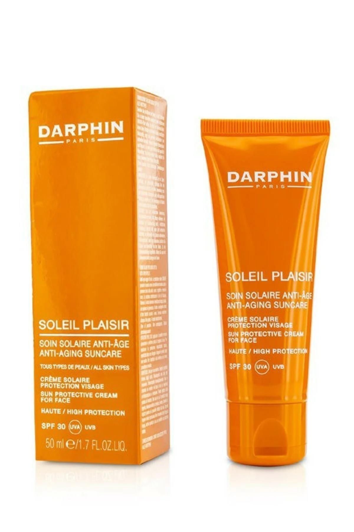 Darphin Soleil Plaisir Spf 30 Sun Protective Cream For Face 50 Ml