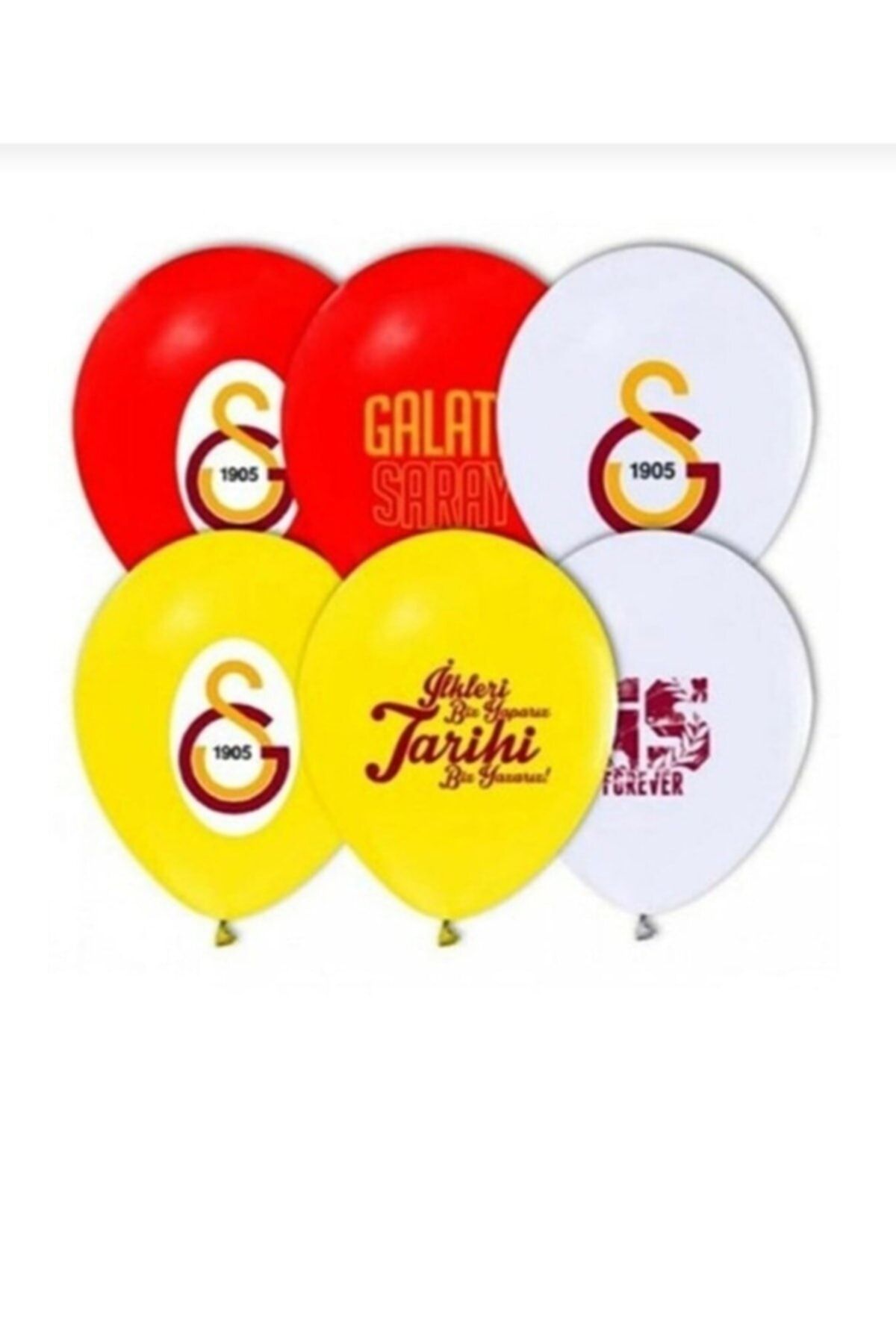 mypartyready Galatasaray Takımı Logo Baskılı Lisanslı Balon 10 Adet. Galatasaray Doğum Günü Süsleme