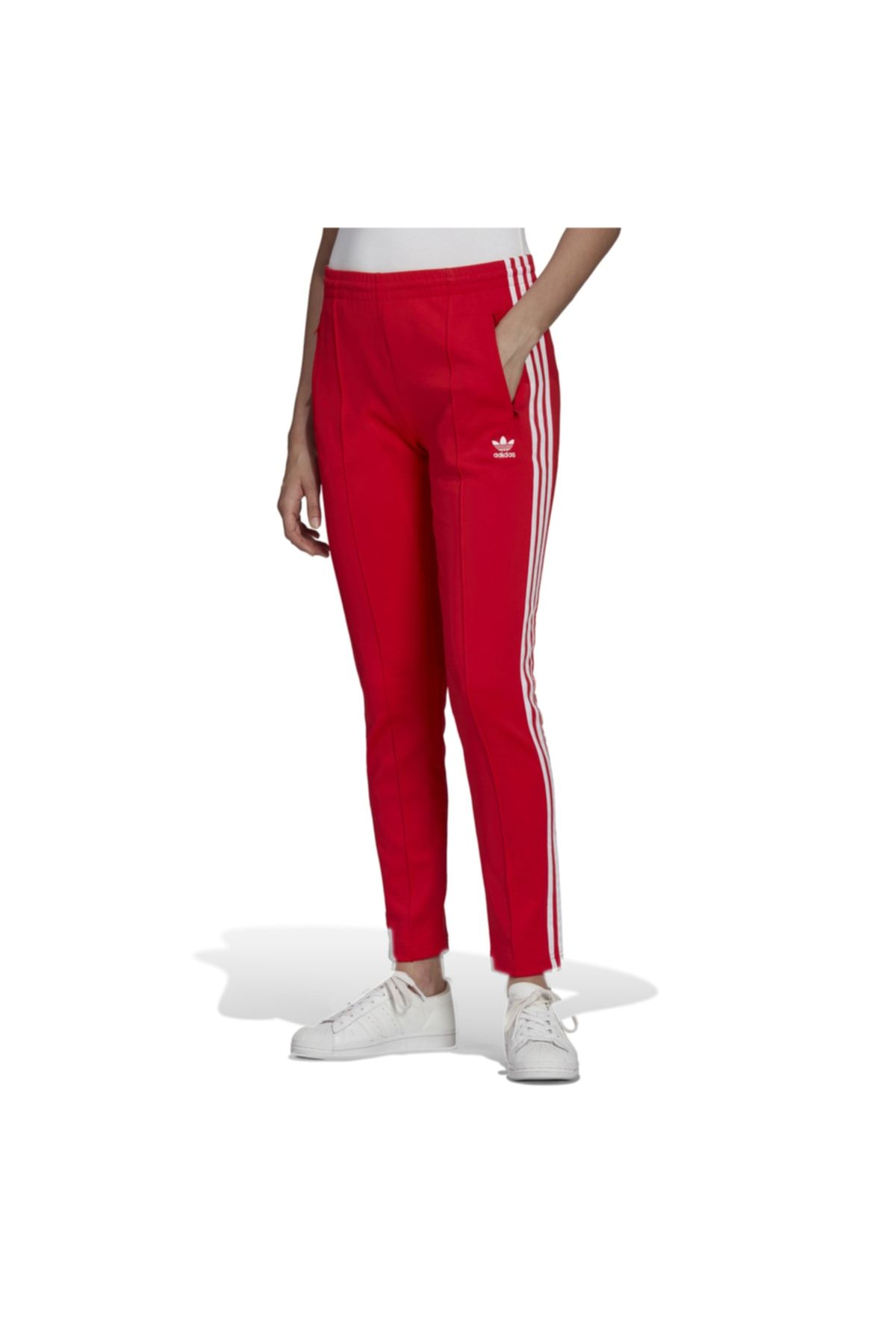 adidas Hf1992-k Sst Pants Pb Kadın Eşofman Altı Kırmızı