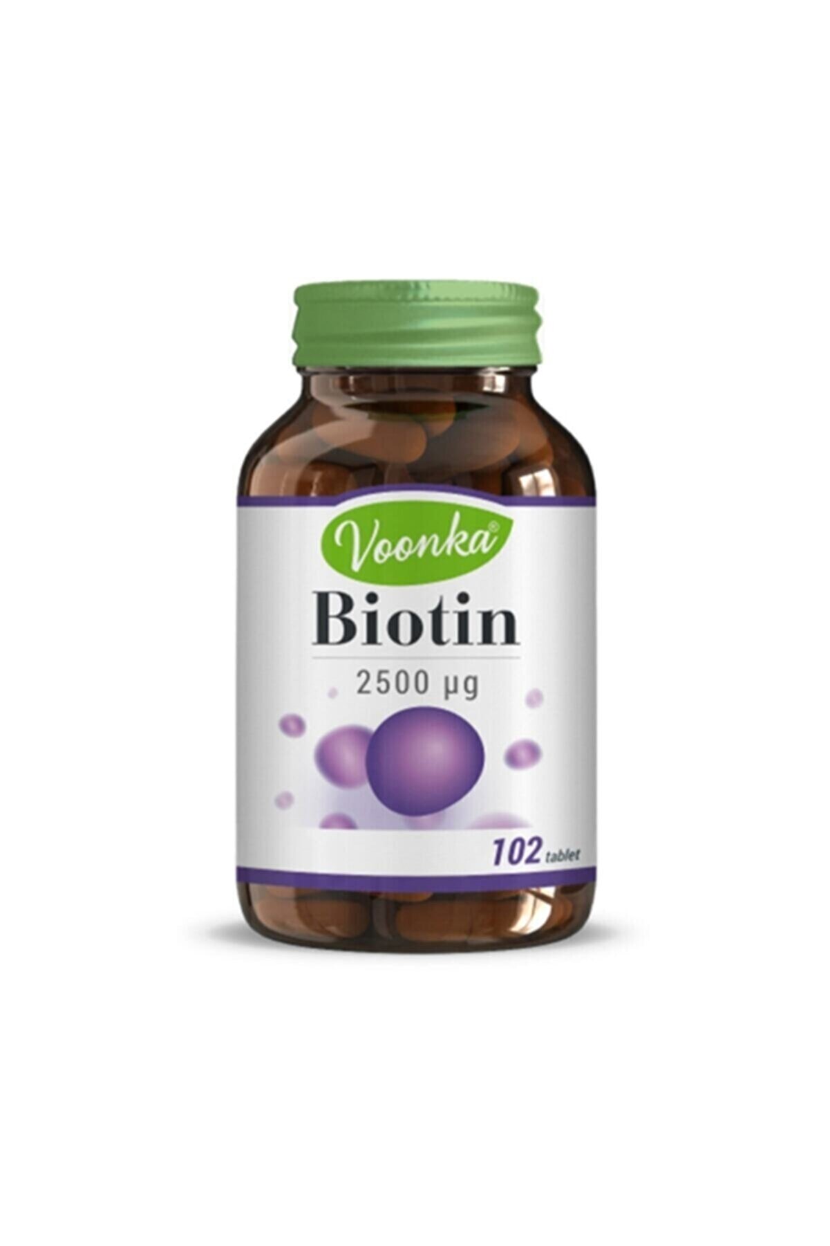 Voonka Biotin 2500 Mg 102 Tablet