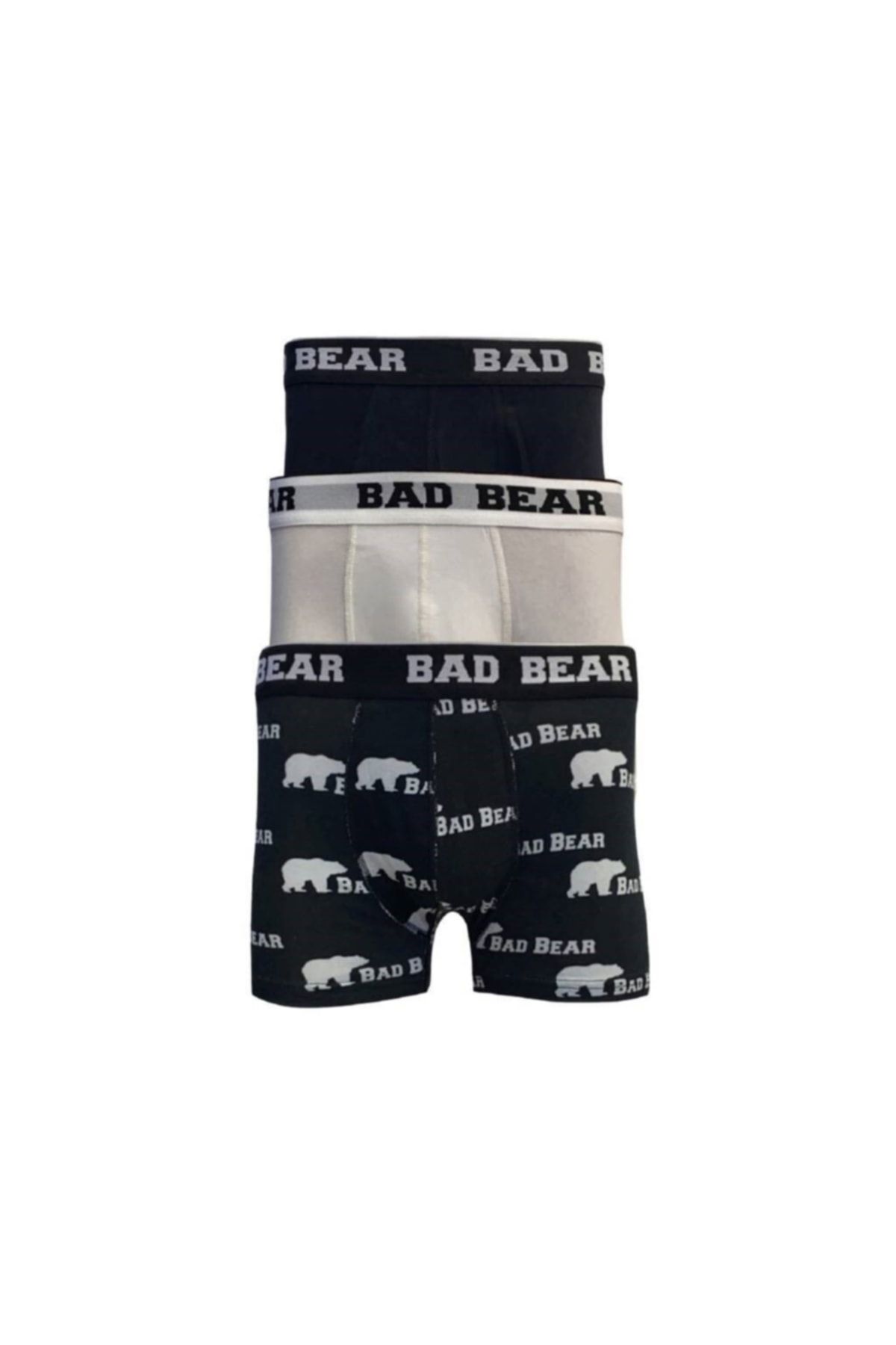 Bad Bear Erkek Boxer Bear 3 Pack 210103014-nwht