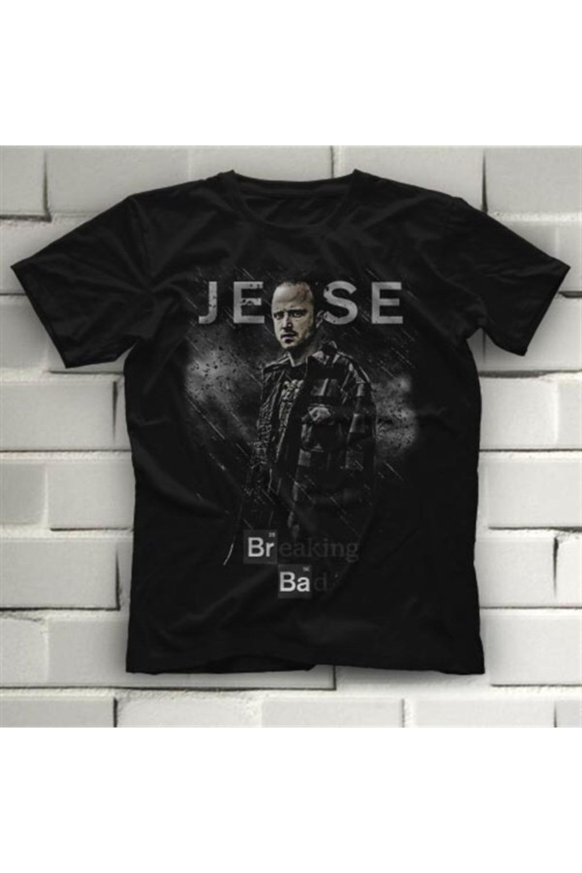 Adrift Breaking Bad Heisenberg Siyah Unisex Tişört T-shirt