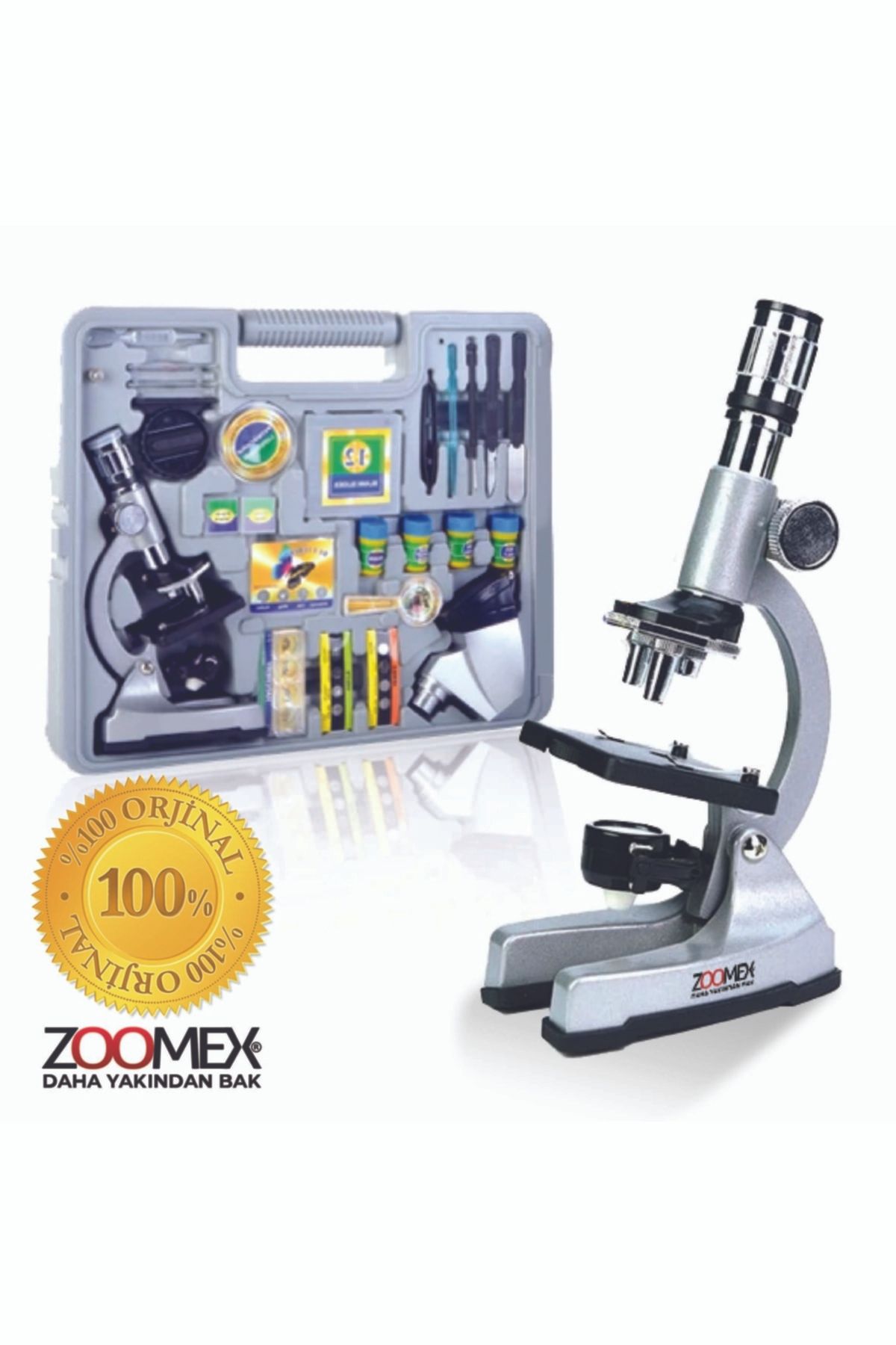 Zoomex ZKSTX-1200 Mikroskop Seti - Taşıma Çantası Hediyeli- Eğitici ve Öğretici