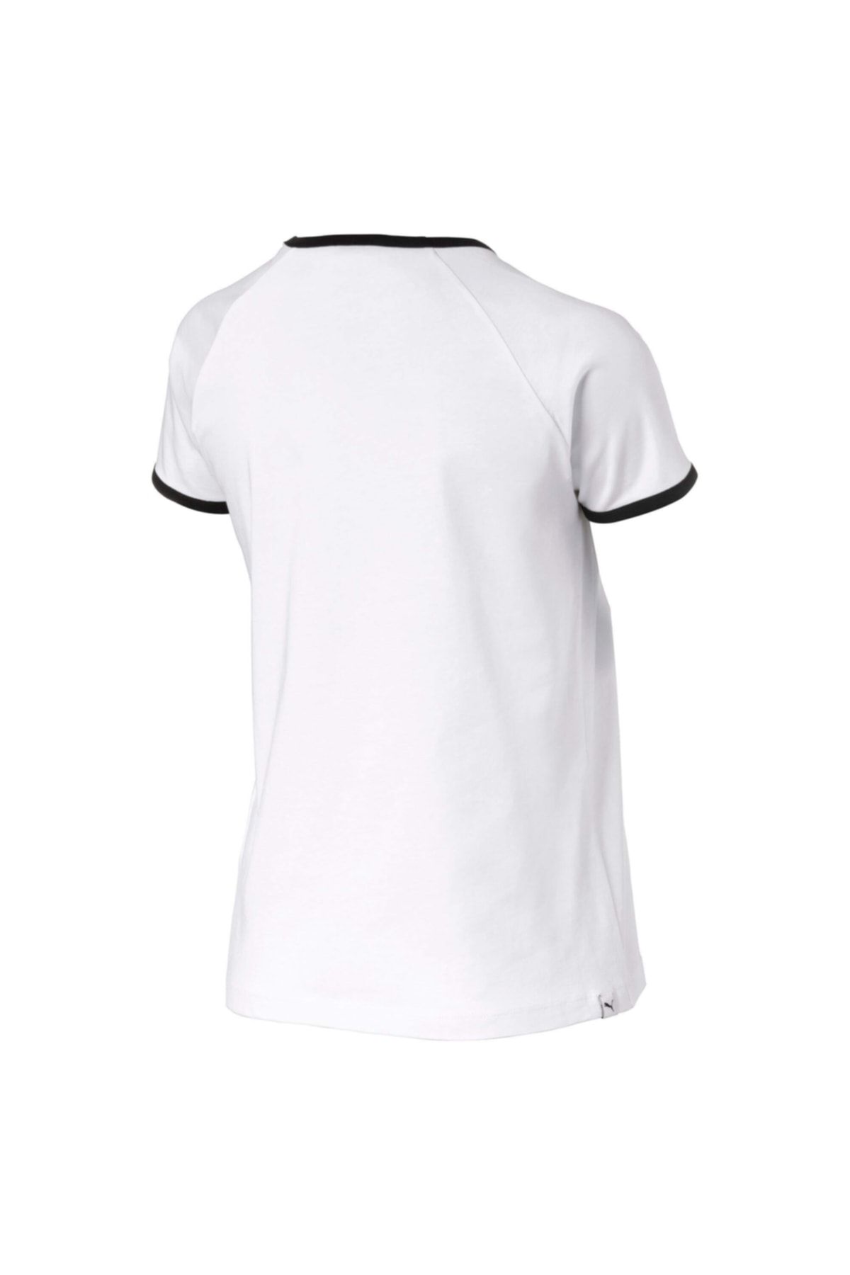 Puma RINGER TEE 1 Beyaz Kadın T-Shirt 101119494