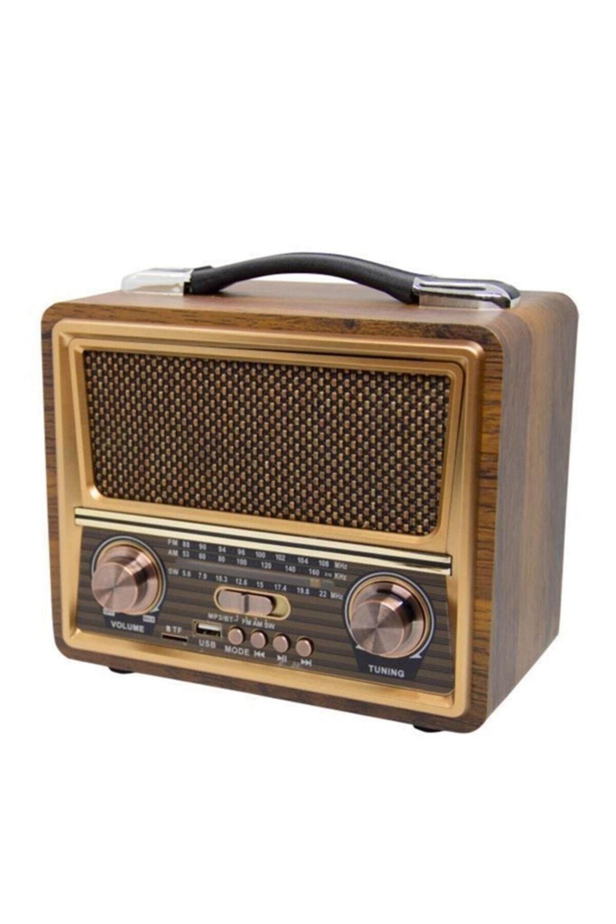 gaman Bluetoothlu Nostaljik Radyo Sd/usb/fm/şarjlı  Rt-821