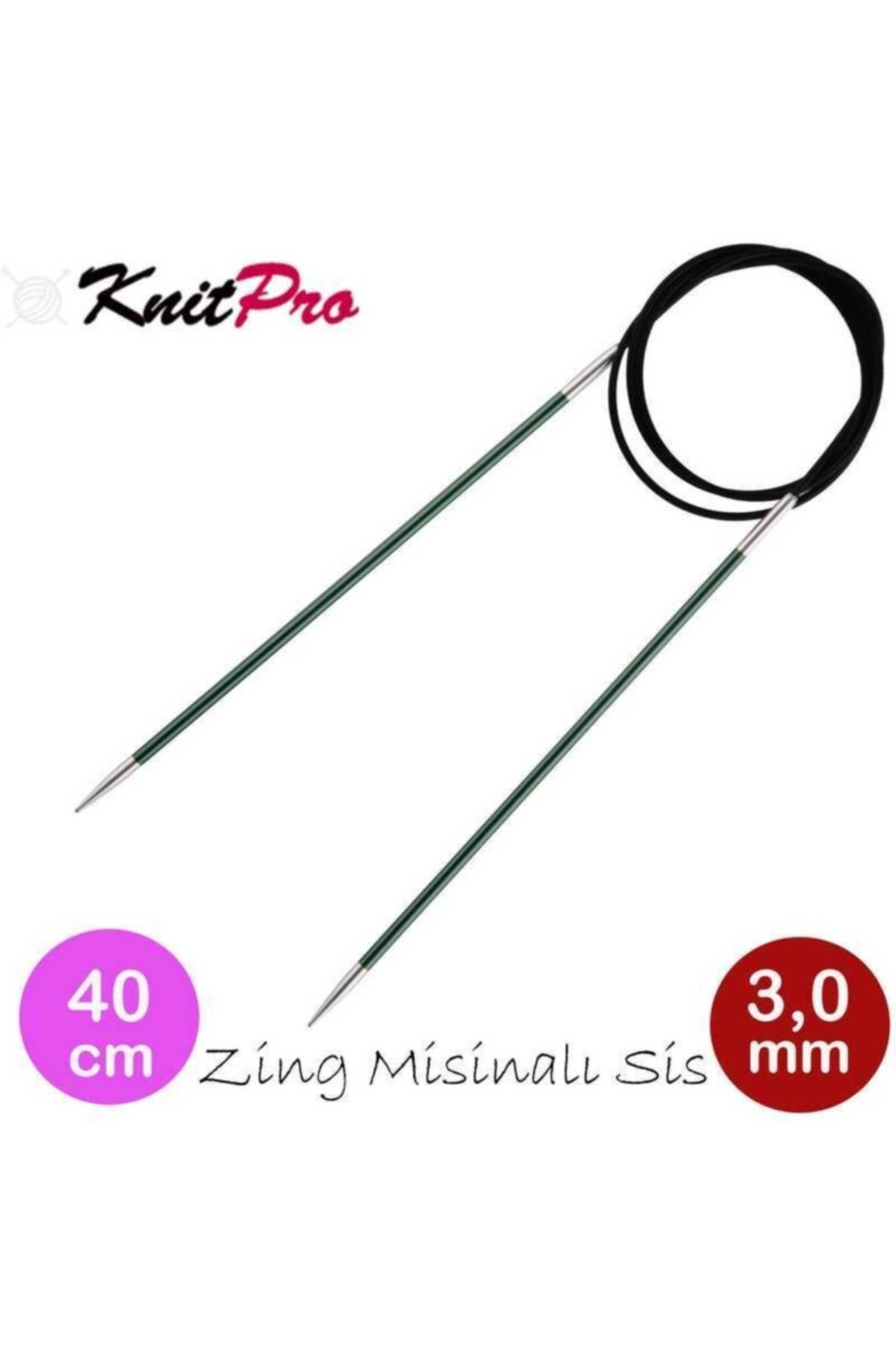 KnitPro (47065) Knıtpro Zing Misinalı Şiş 40 Cm 3mm