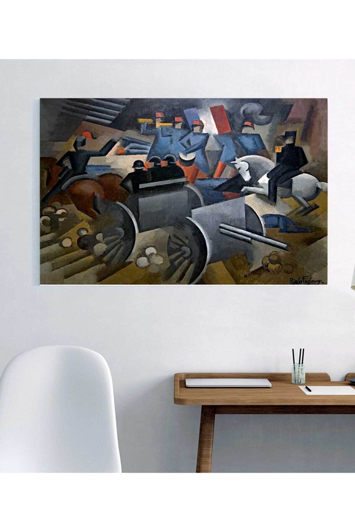 TabloPro Roger De La Fresnaye Top Tablo Ev Oda Dekorasyon Fiyatı