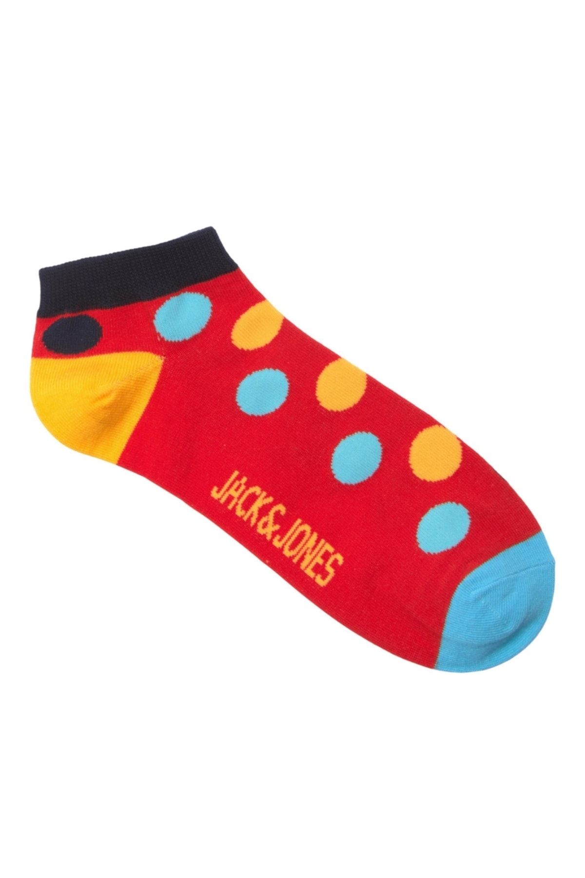 Jack & Jones Jack Jones Cheer Dot Short Sock Erkek Kırmızı Çorap 12209454-17