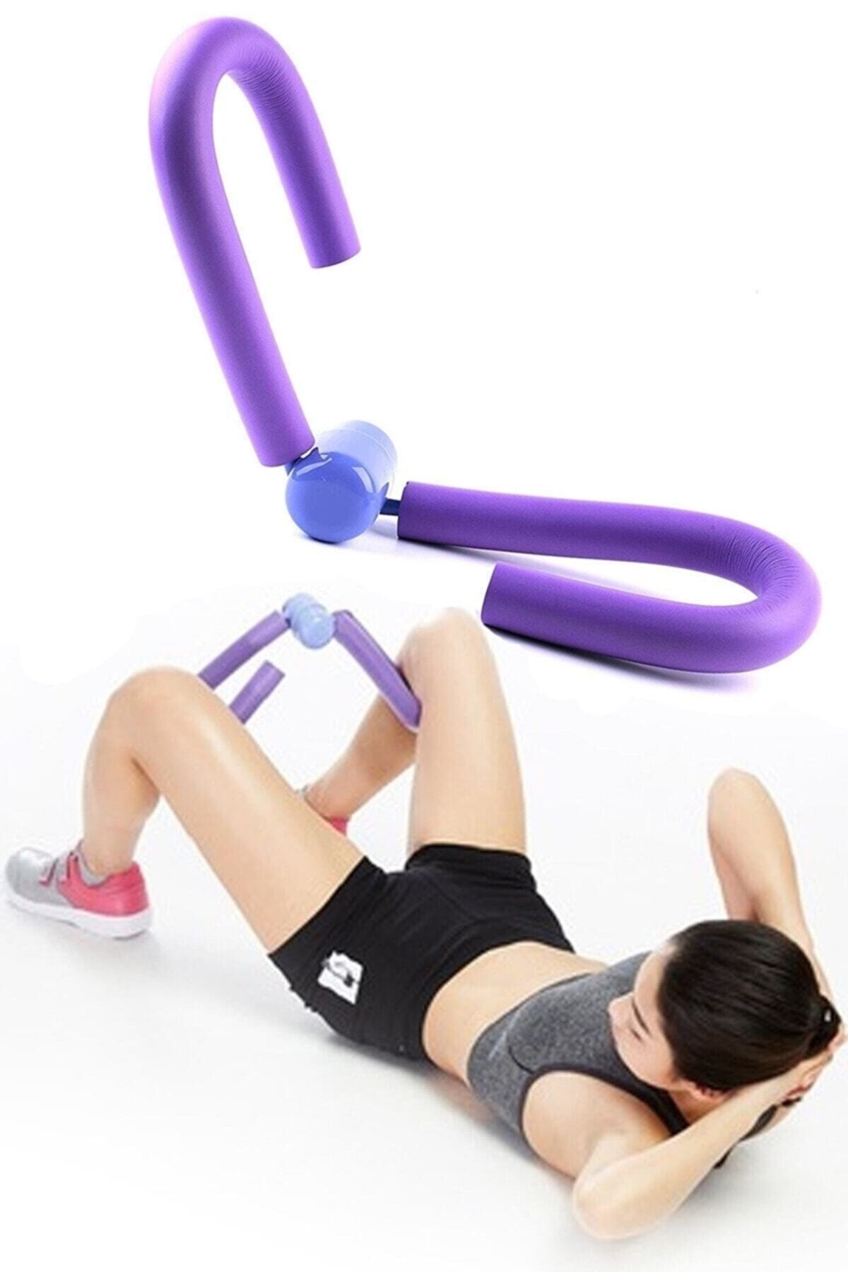 SLİPT Pilates Kelebek Aleti Kol Bacak Basen Sıkılaştırıcı Ve Plates Vücut Şekillendirici Mor