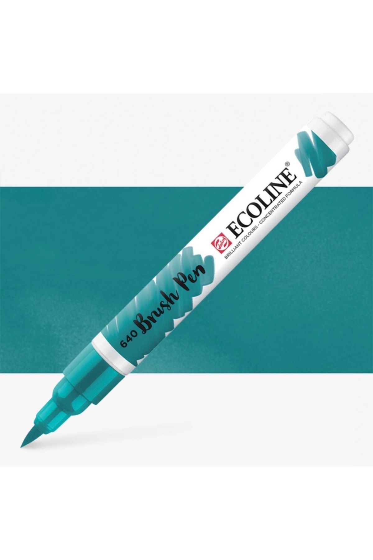 Talens Ecoline Suluboya Brush Pen Bluish Green 640