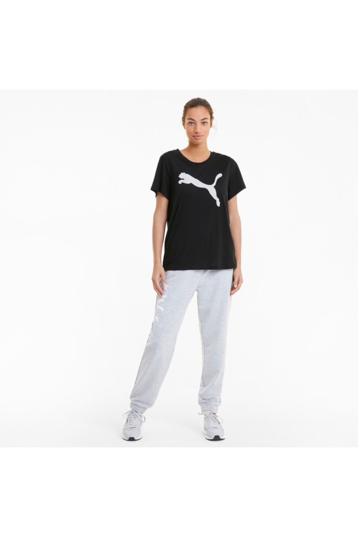 Puma Evostrıpe Tee Kadın T-shirt Black 585941-01