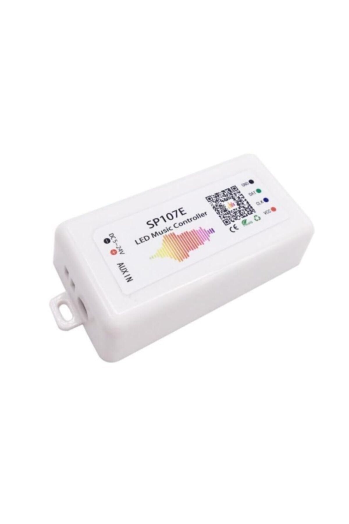 Fortor Sp107e Ws2812b Adreslenebilir Piksel Şerit Led Bluetooth Bağlantılı Kontrol Cihazı 5-24 Volt