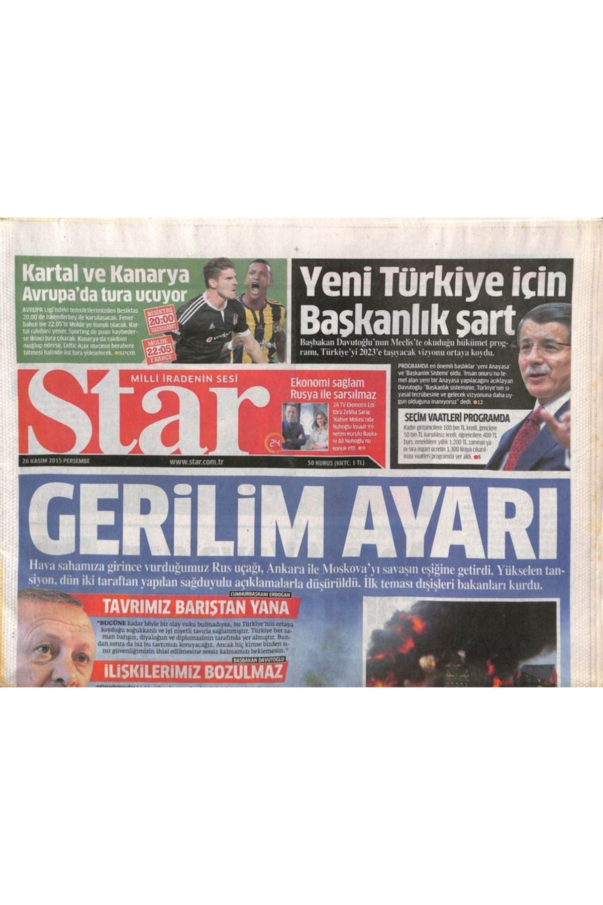 Gökçe Koleksiyon Star Gazetesi 26 Kasım 2015 - Sahte Içki Skandalı Izmir'e Sıçradı : 3 Ölü Gz109922