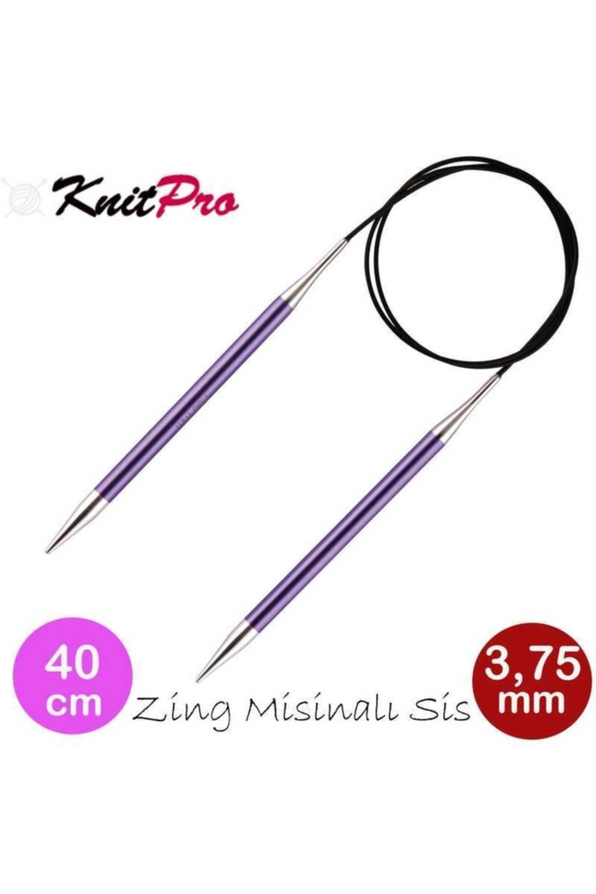 KnitPro (47068) Knıtpro Zing Misinalı Şiş 40 Cm 3,75mm