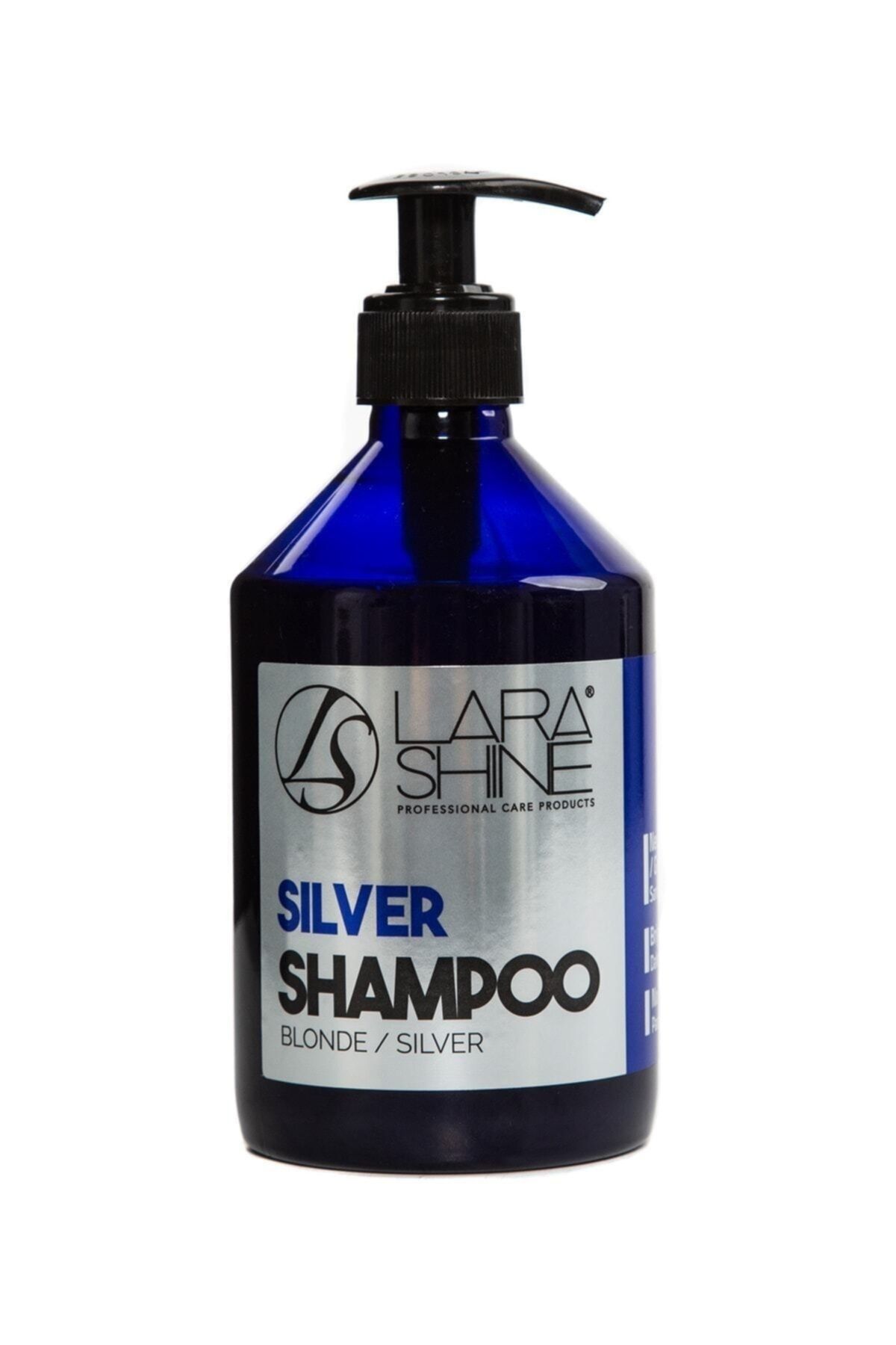 Kuaf Lara Shine Profesyonel Blonde Silver Mor Şampuan 500ml