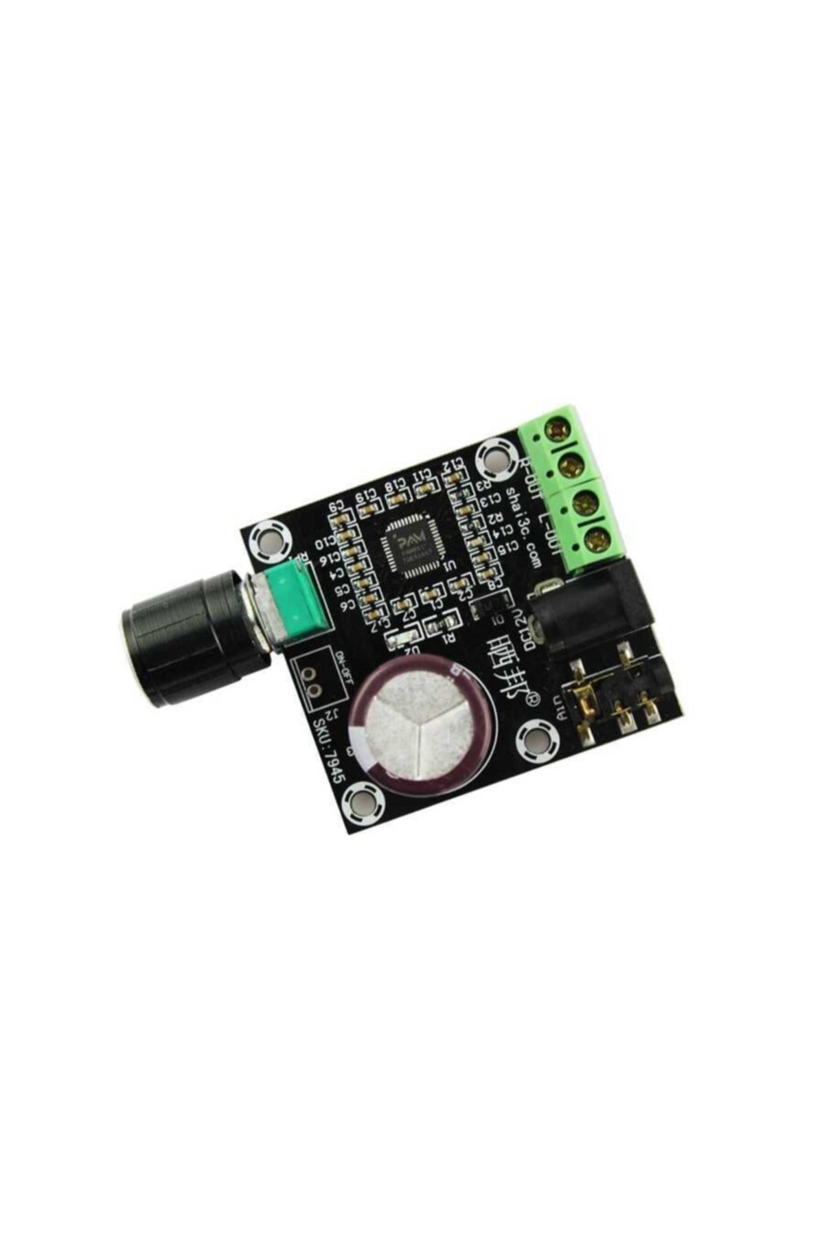 Arduino 2x15w Amplifikatör Devresi 15w Stereo Pam8610 Anfi - Amfi Ses Yük