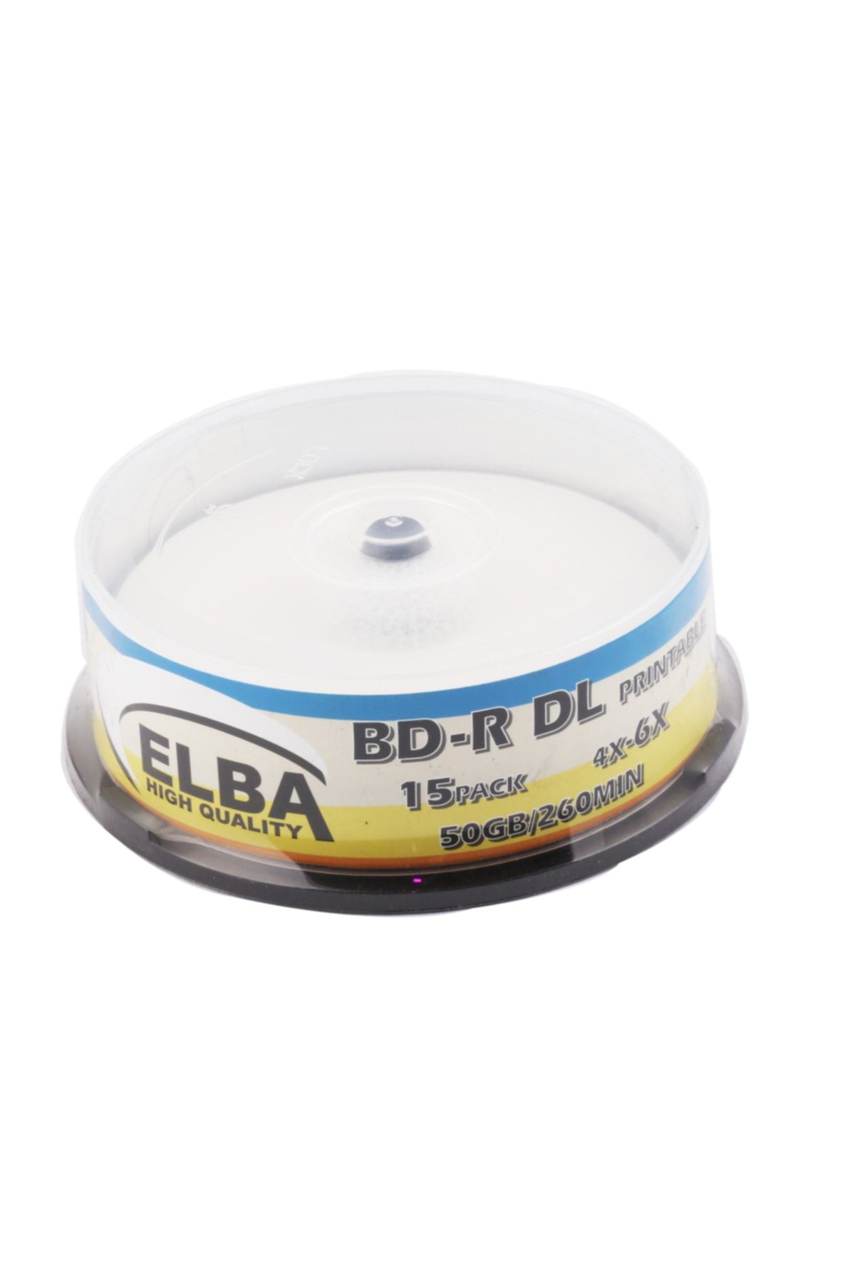 ELBA Blu-ray Bd-r 6x 50gb 15li Cake Box Prıntable