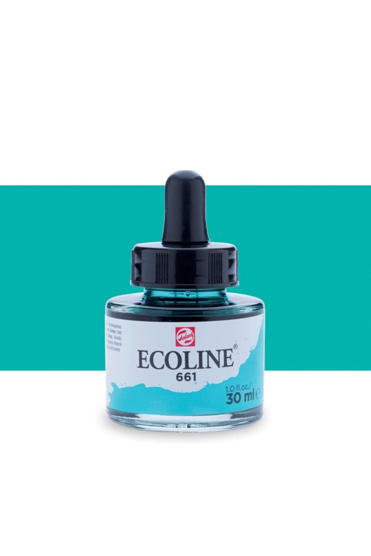 Talens Ecoline Sıvı Suluboya Mürekkep 30ml Turquoise Green 661