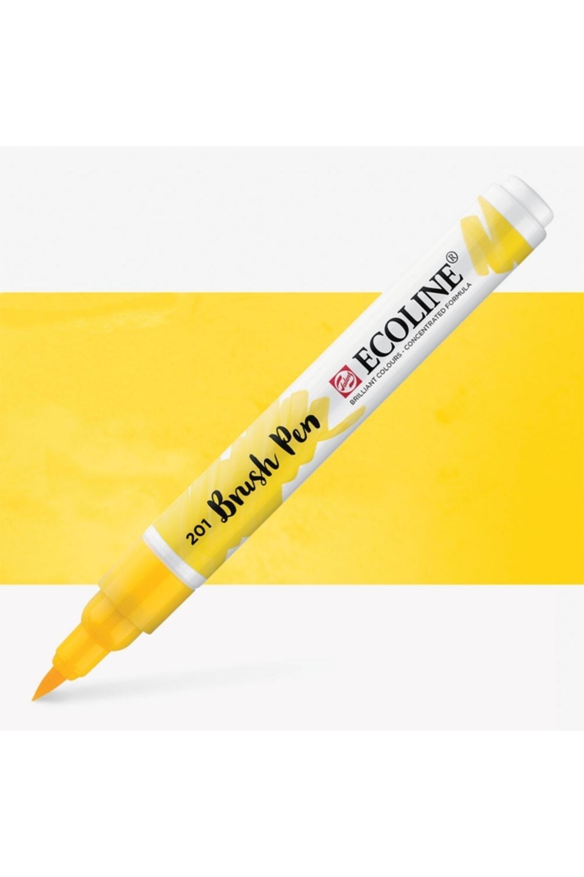 Talens Ecoline Suluboya Brush Pen Light Yellow 201
